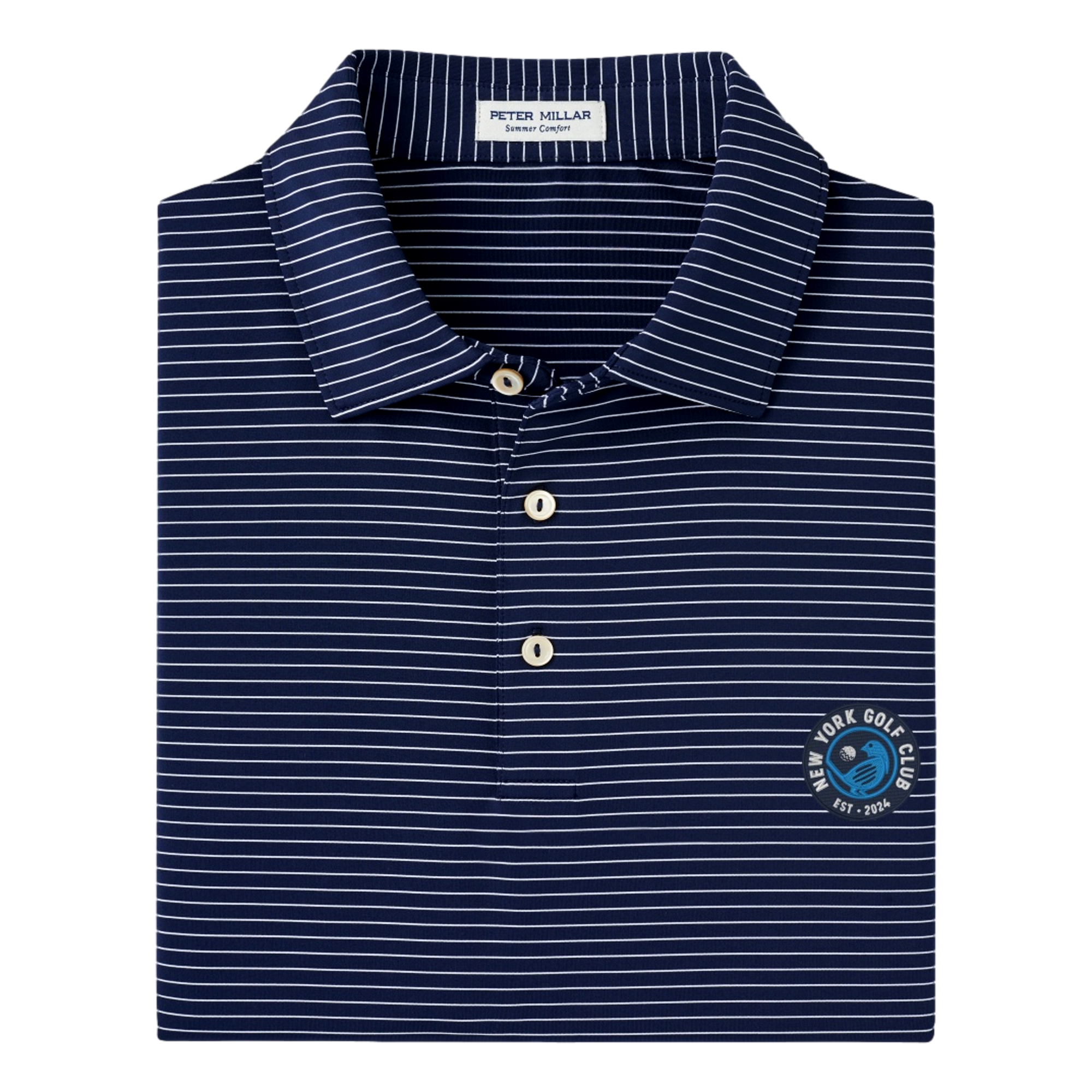 New York Golf Club Hemlock Performance Jersey Men's Golf Polo Shirt