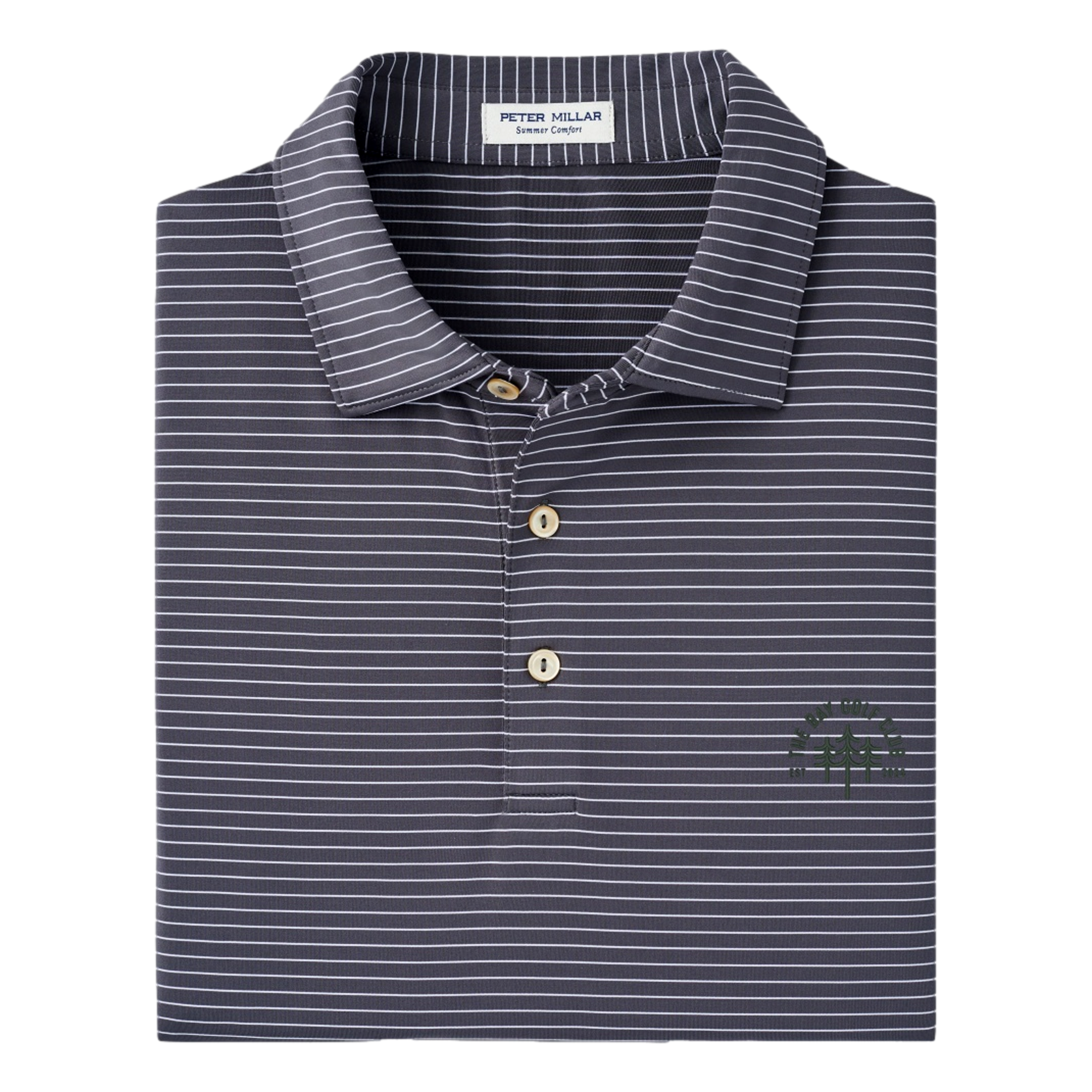 The Bay Golf Club Hemlock Performance Jersey Men's Golf Polo Shirt