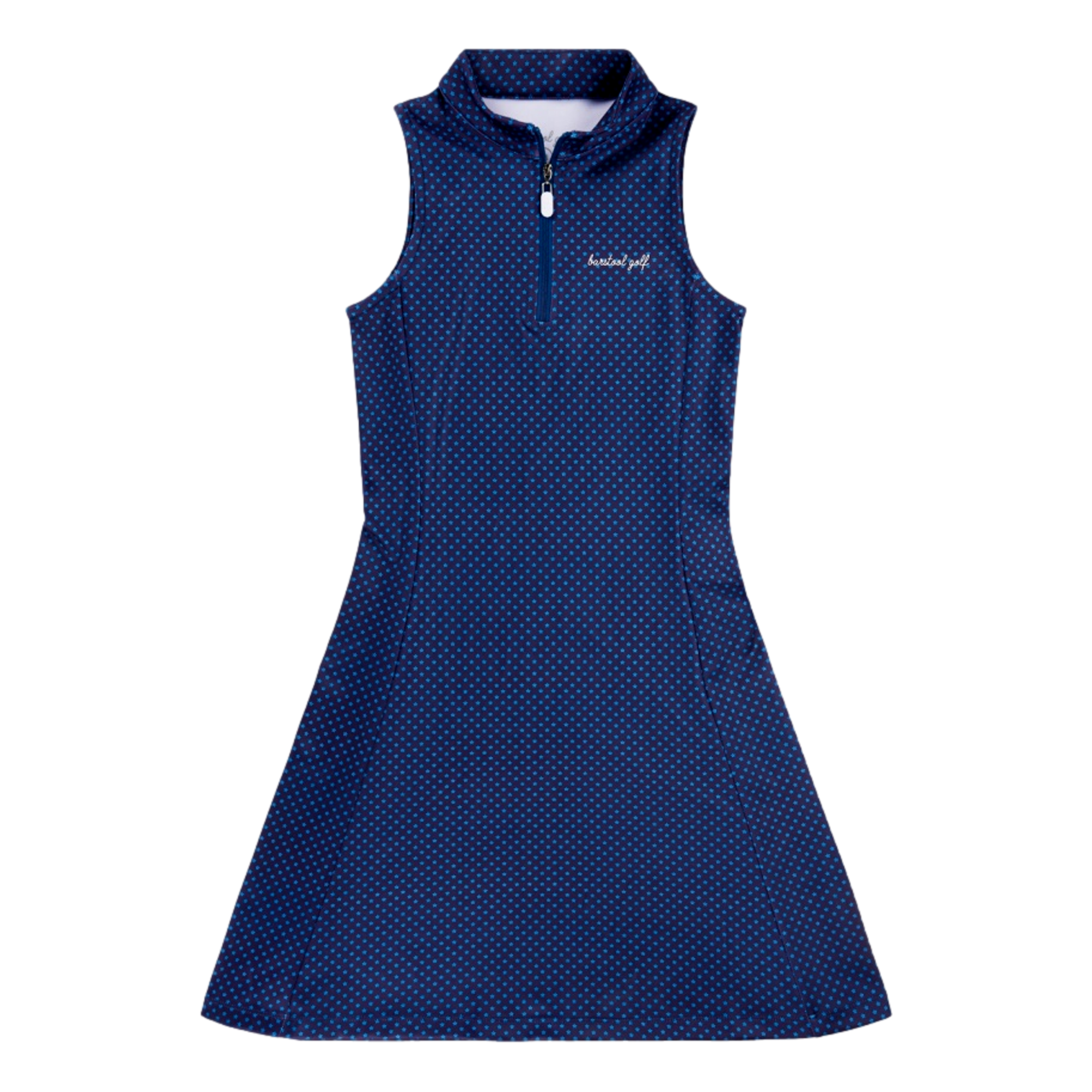 Americana Printed Performance Quarter Zip Women's  Golf Dress