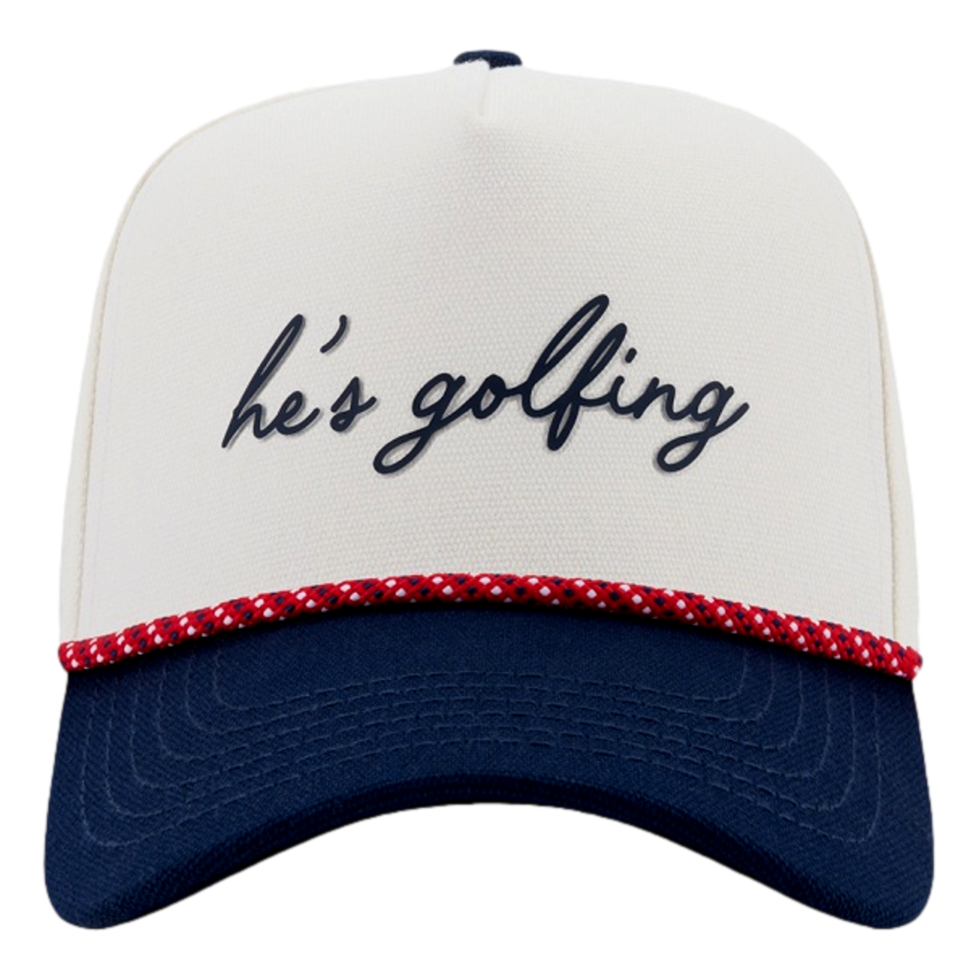 He's Golfing Rope Women's Hat