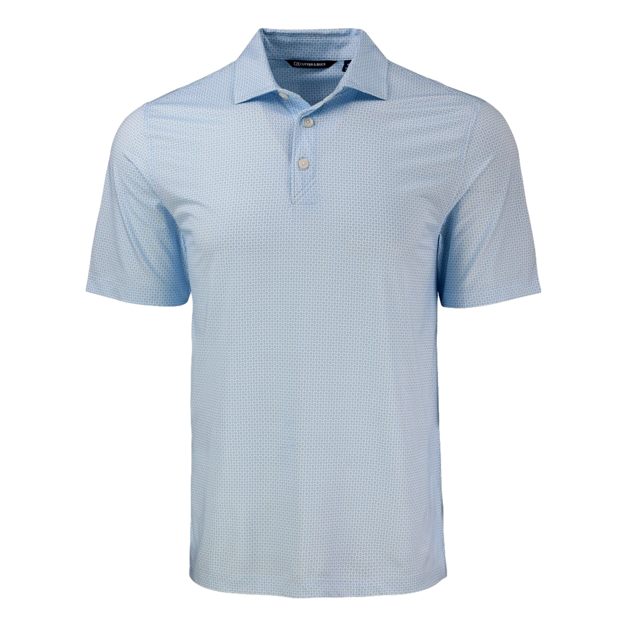 Pike Eco Diamond Dot Print Men's Big & Tall Golf Polo