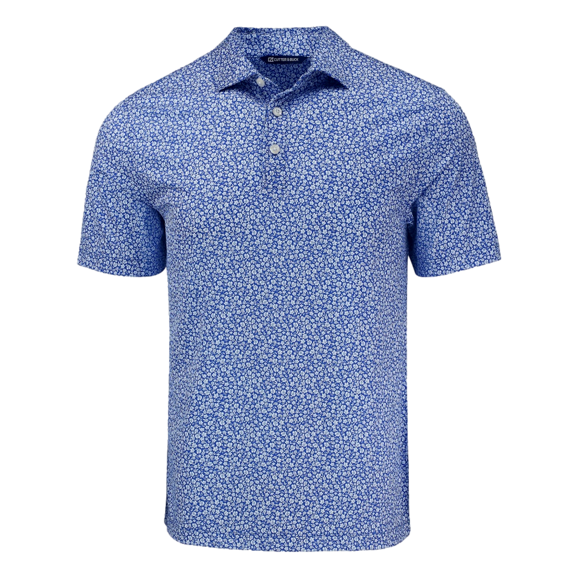 Pike Eco Flora Print Mens Big & Tall Golf Polo