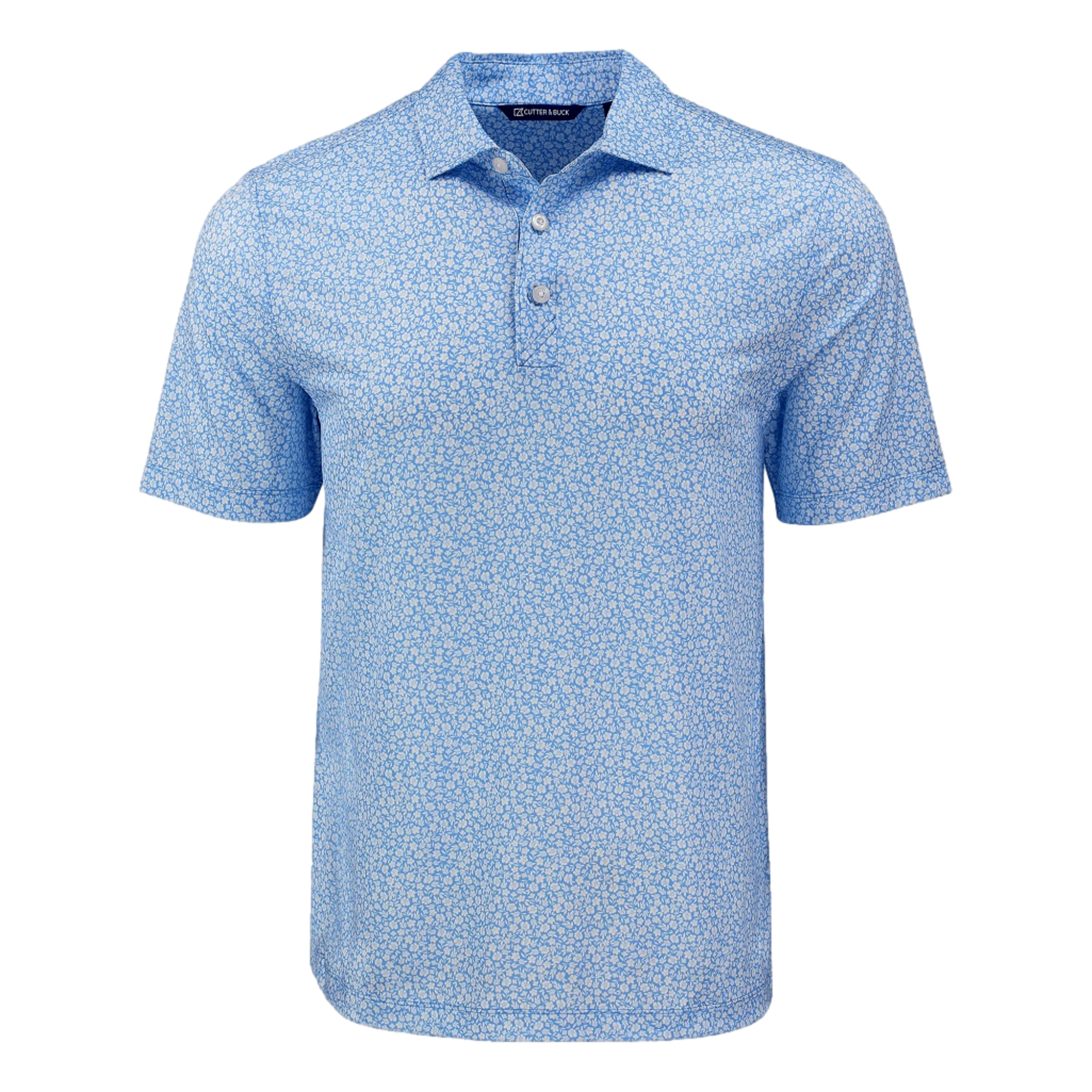 Pike Eco Flora Print Mens Big & Tall Golf Polo