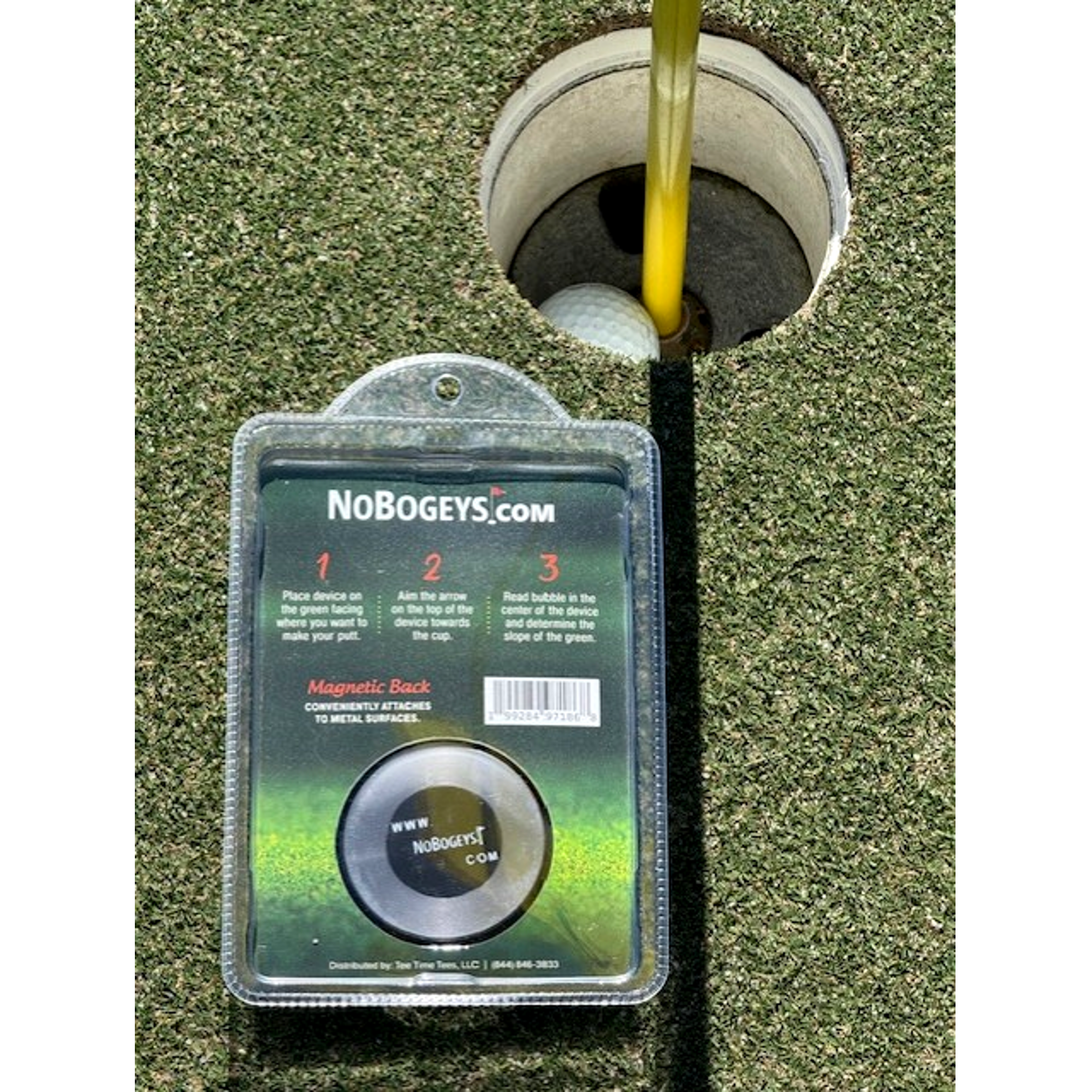 NoBogeys Pocketsize Alum Green Reader