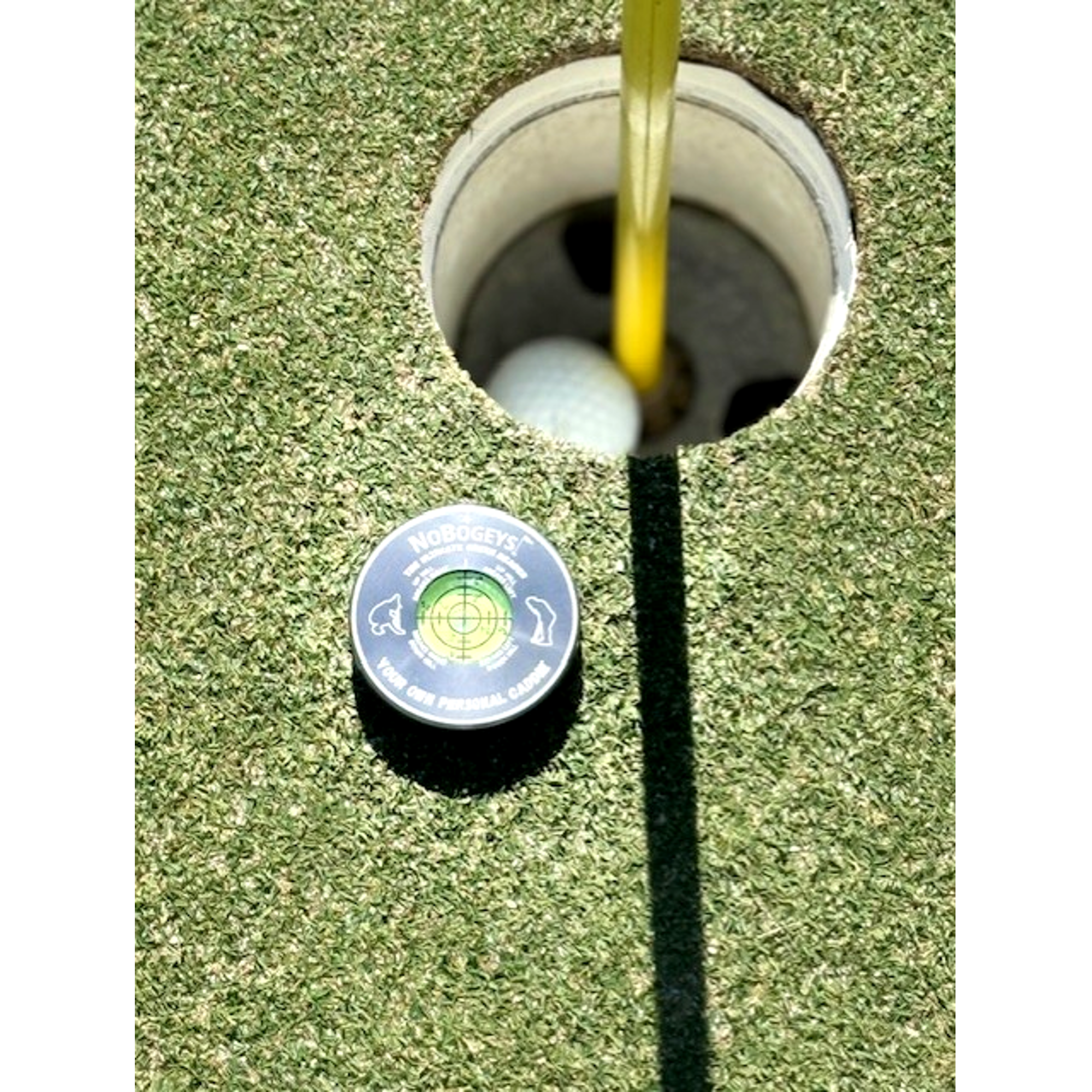 NoBogeys Pocketsize Alum Green Reader