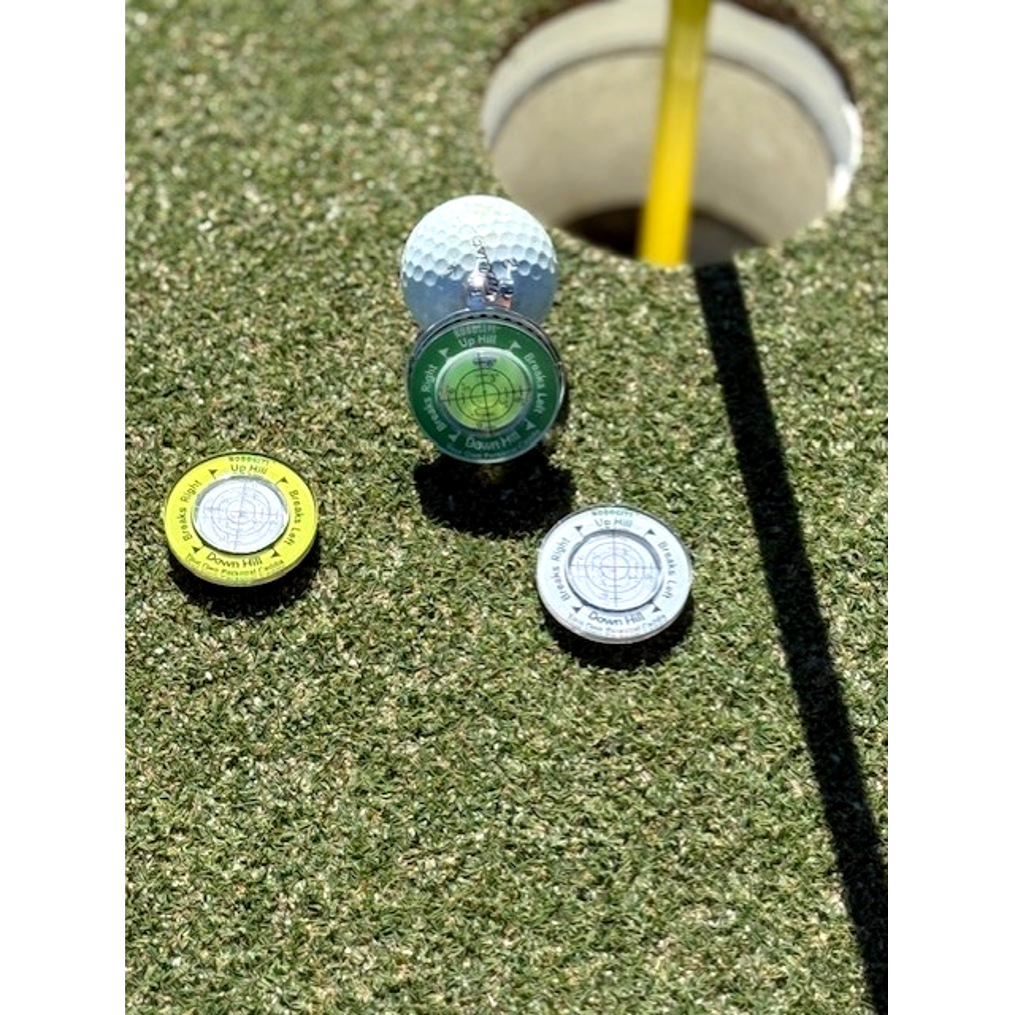 NoBogeys Magnetic Green Readers 3pk | PGA TOUR Superstore