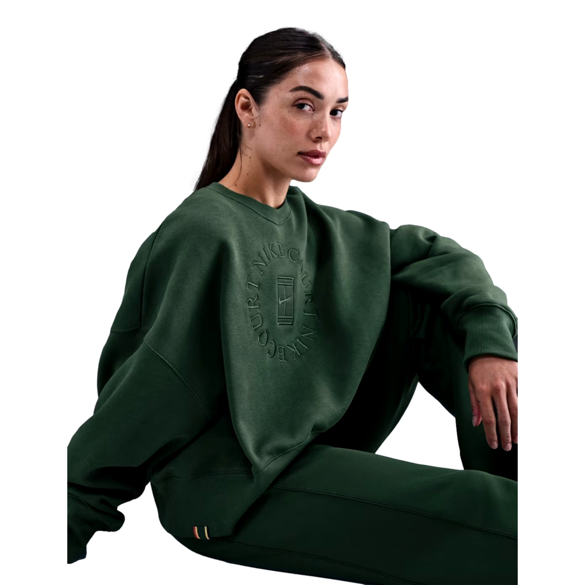 Court Phnx Heritage II Crew Neck Tennis Top