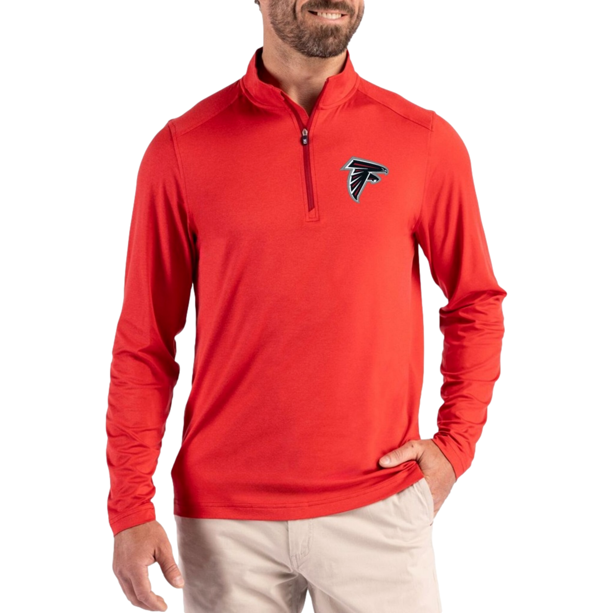Atlanta Falcons Coastline Men's Golf Quarter Zip