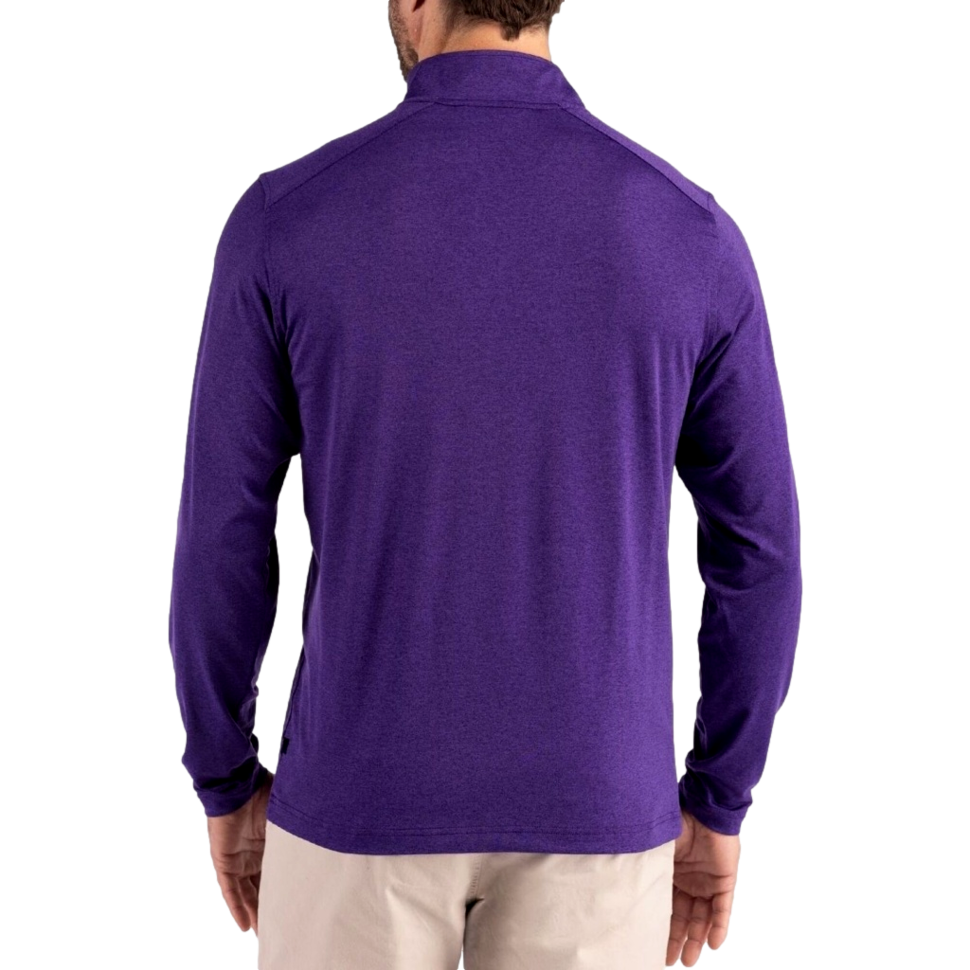 Minnesota Vikings Coastline Epic Comfort Men's Golf Quarter Zip