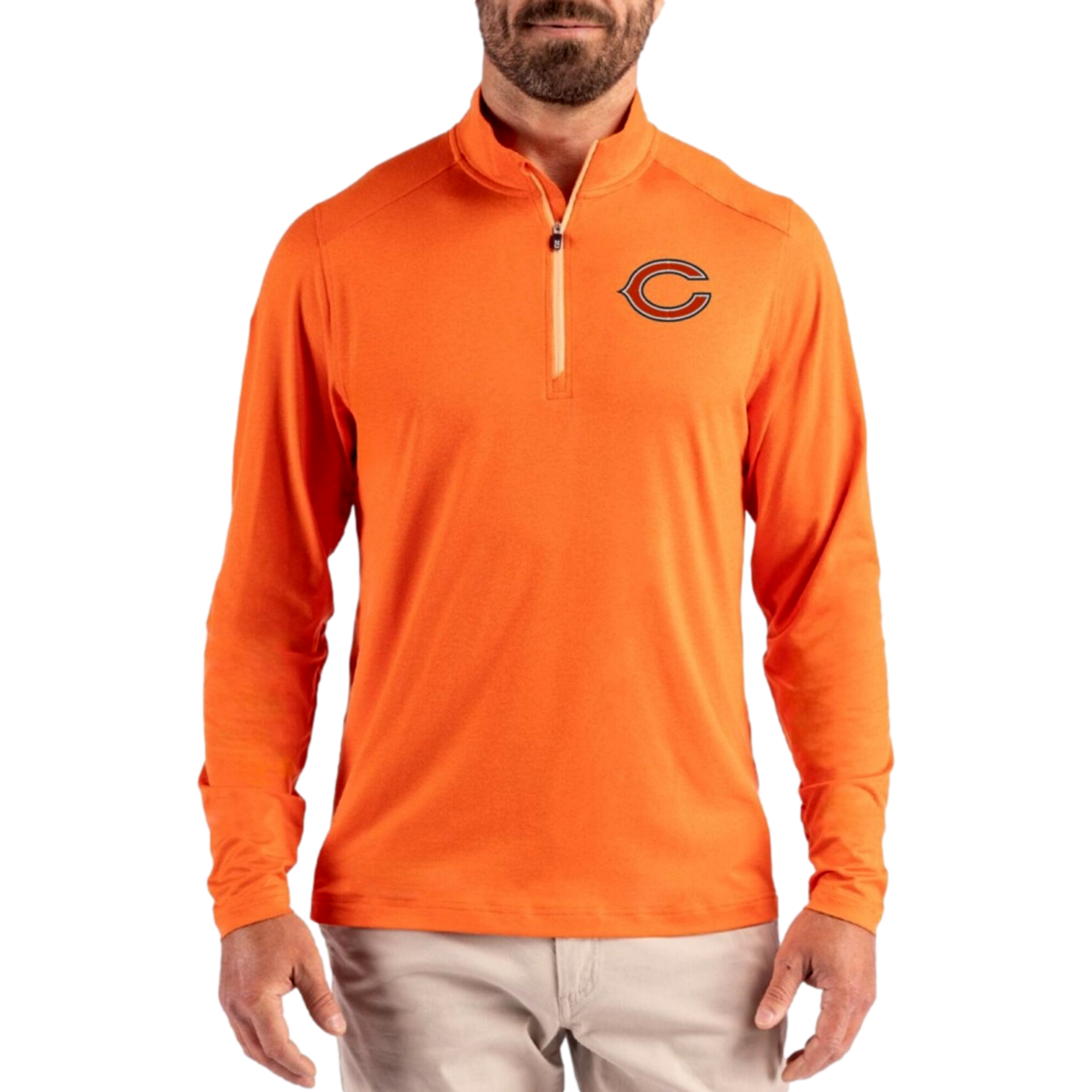 Chicago Bears Coastline Epic Comfort Men's Golf Quarter Zip