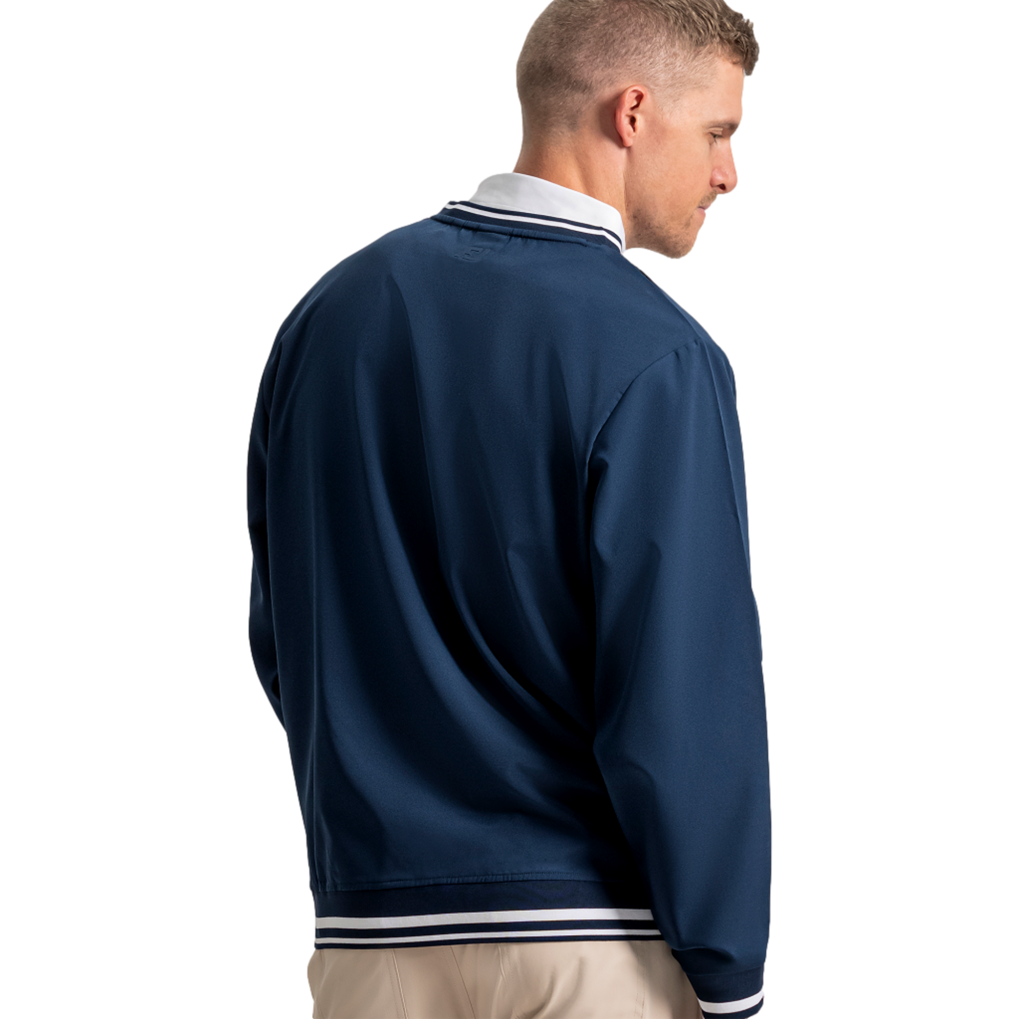US Open V-Neck Long Sleeve Men's Golf Wind Shirt