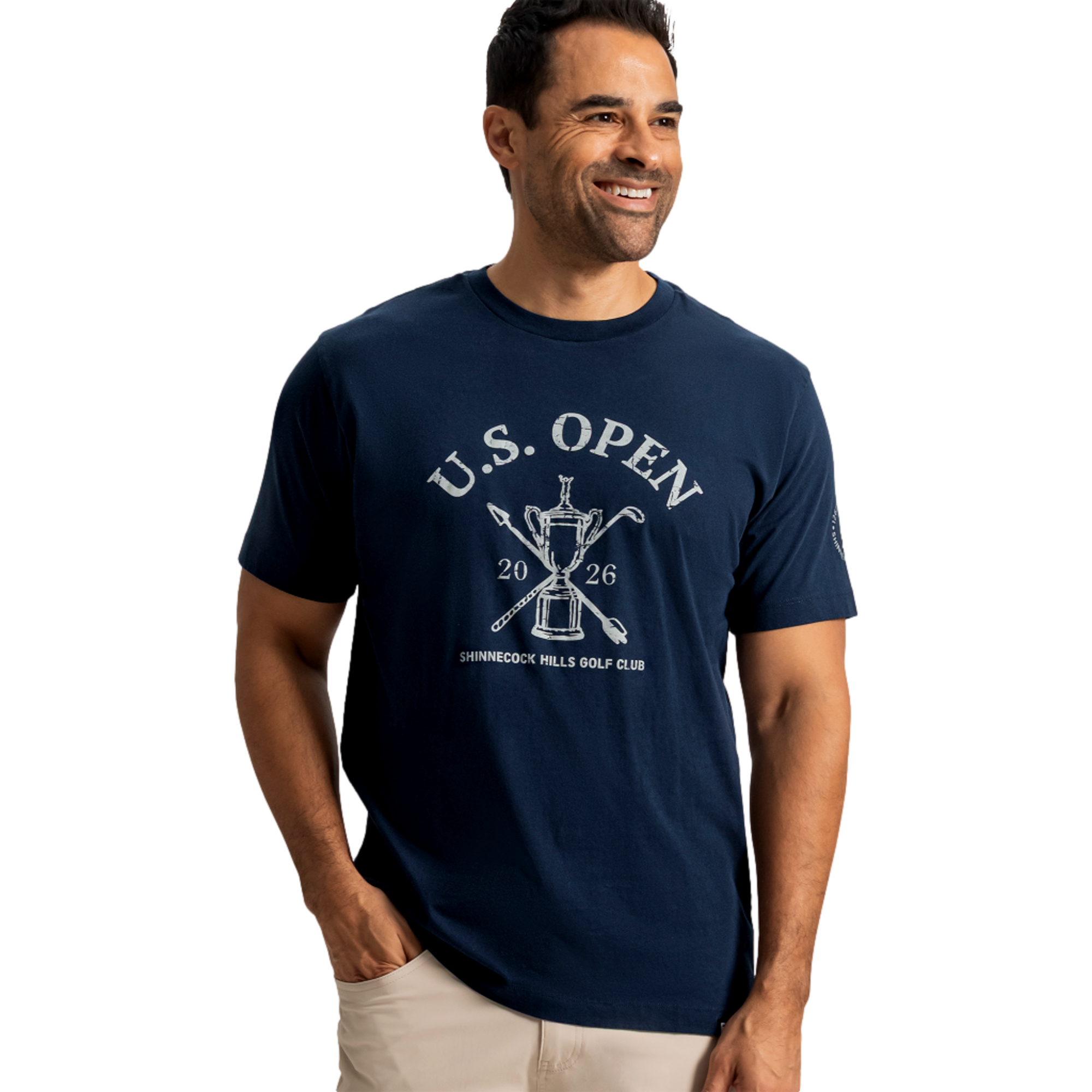 US Open Alt Logo Trophy Men's Golf T-Shirt