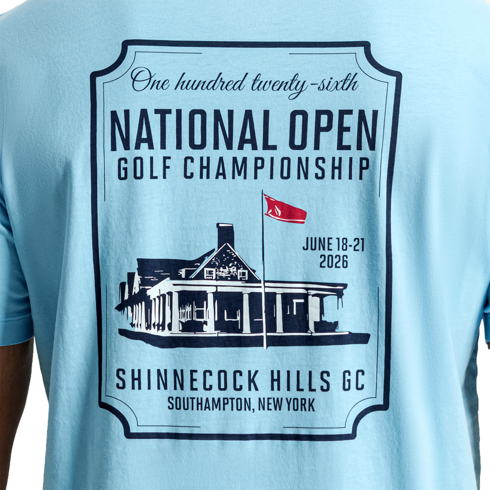 US Open Alt Logo National Open Men's Golf T-Shirt