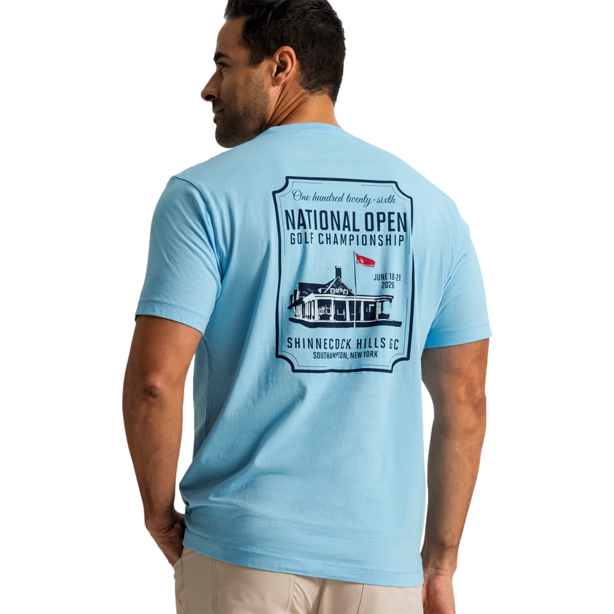 US Open Alt Logo National Open Men's Golf T-Shirt
