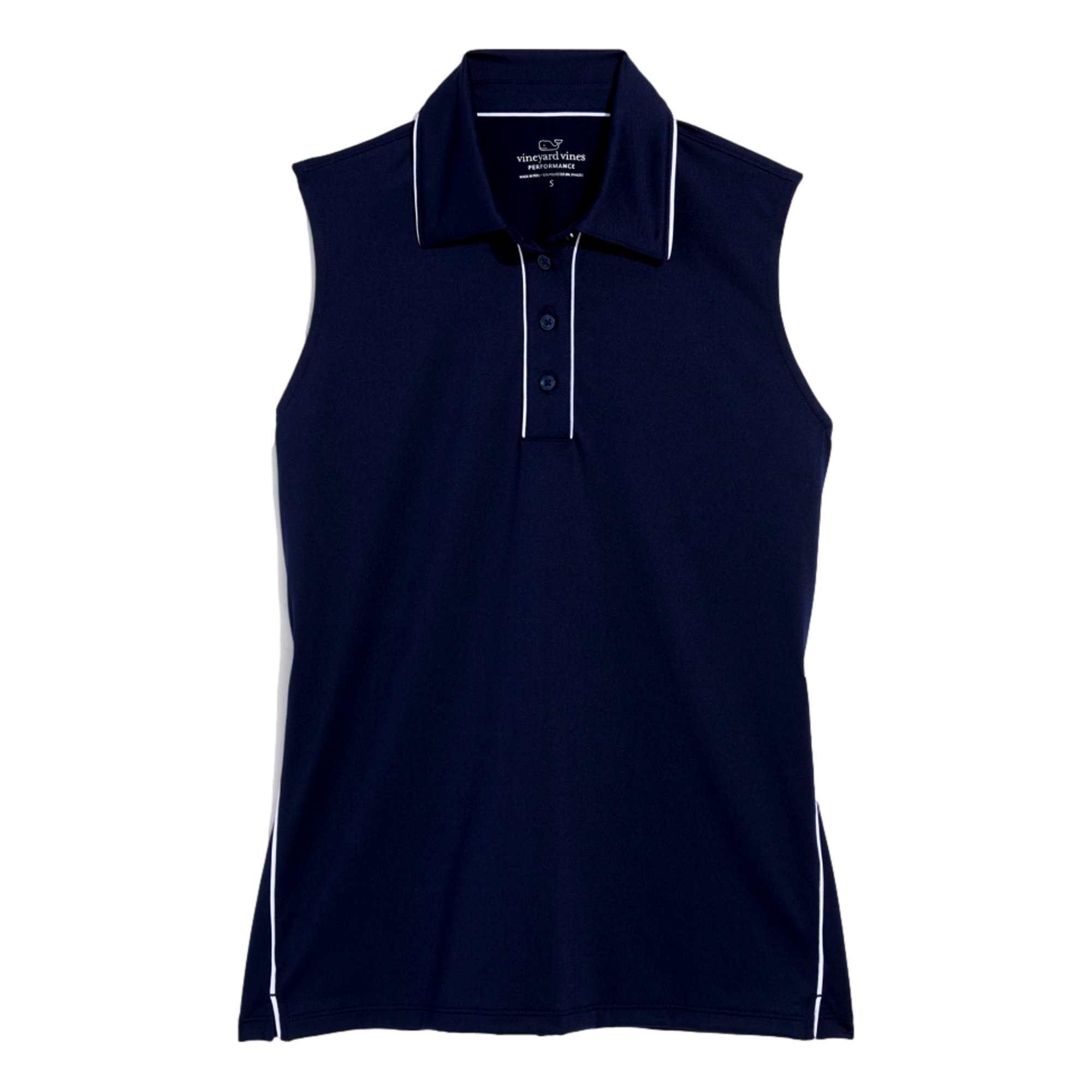 Performance Sankaty Women's Sleeveless Golf Polo Shirt