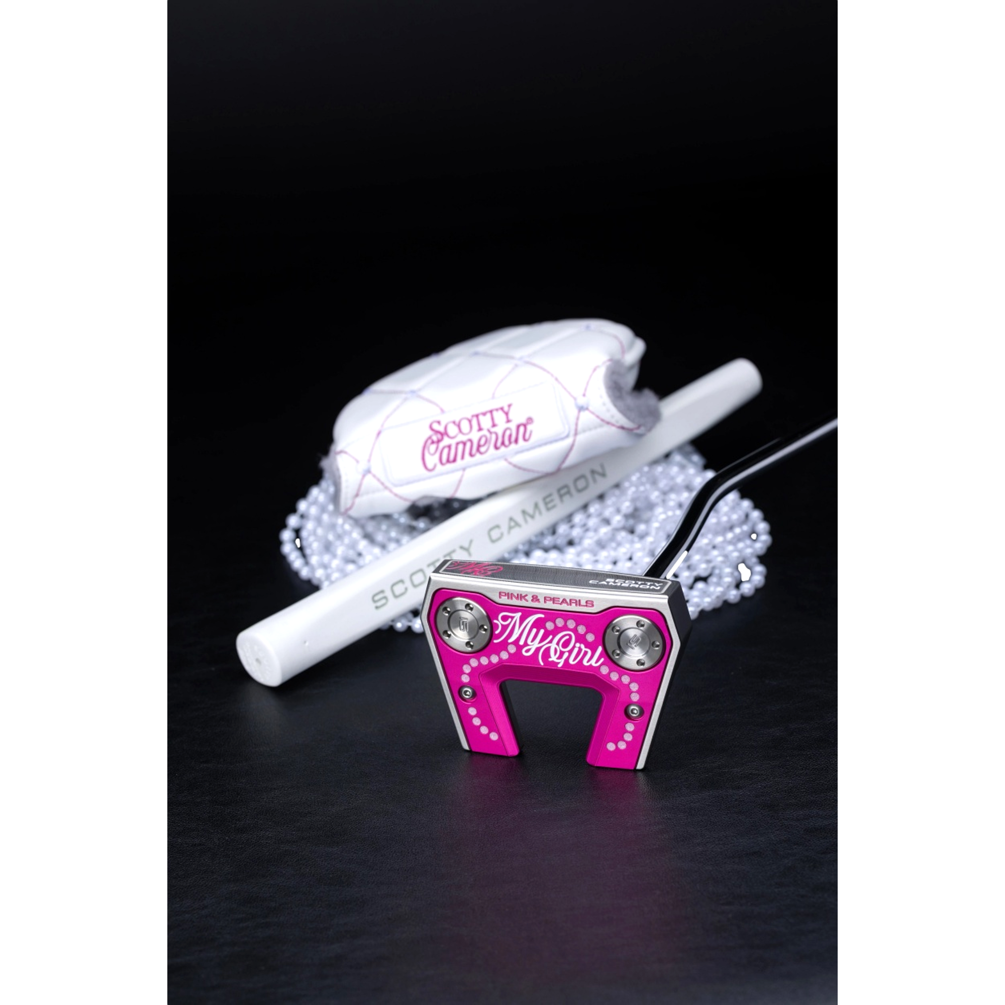 Scotty Cameron 2025 My Girl Limited Pink & Pearls Putter