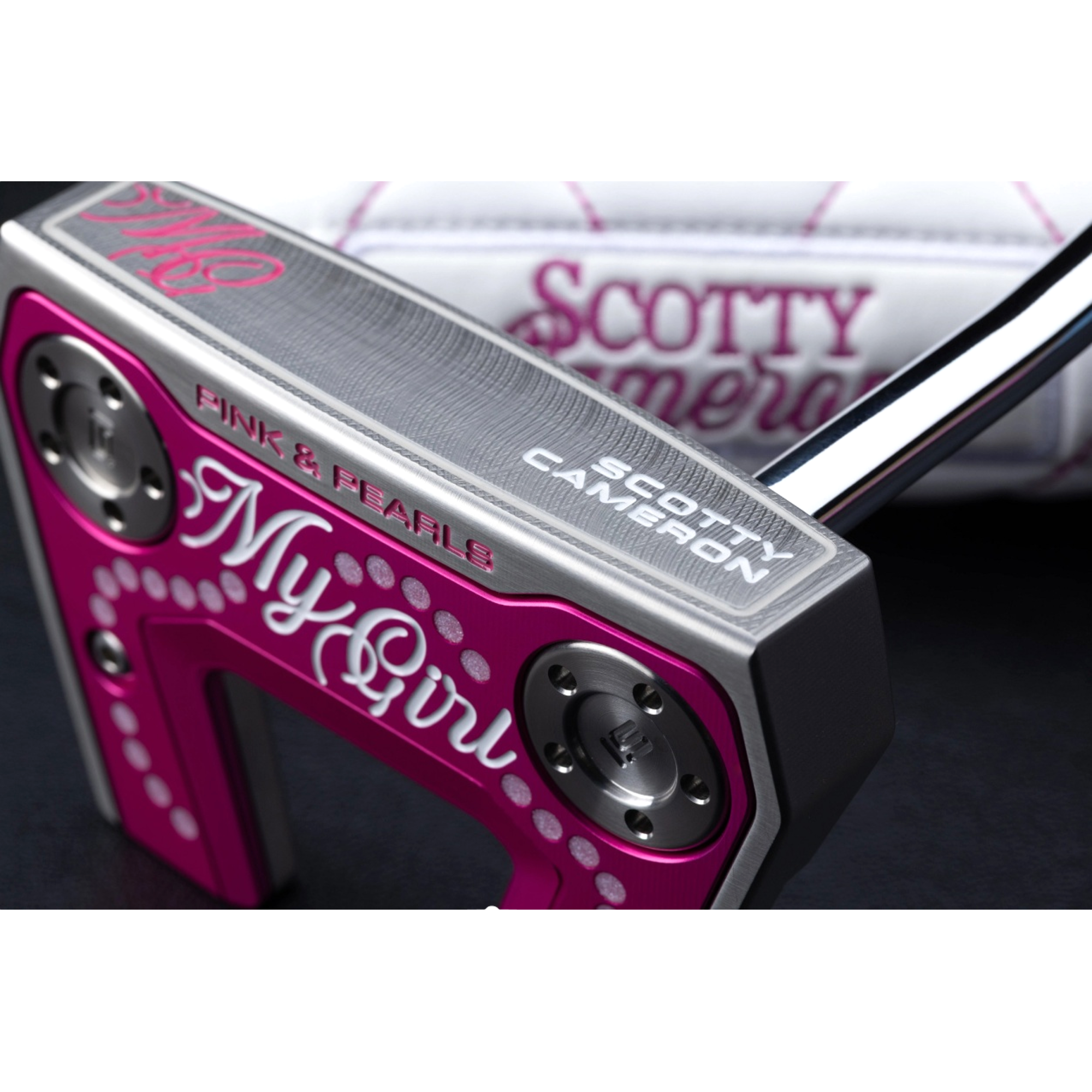 Scotty Cameron 2025 My Girl Limited Pink & Pearls Putter