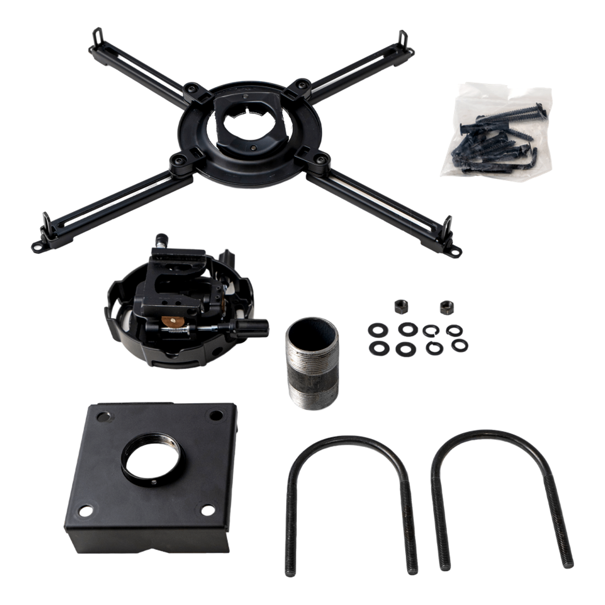 Frame-Mount Projector Mounting Kit - Universal Mount for Golf Simulator Projectors