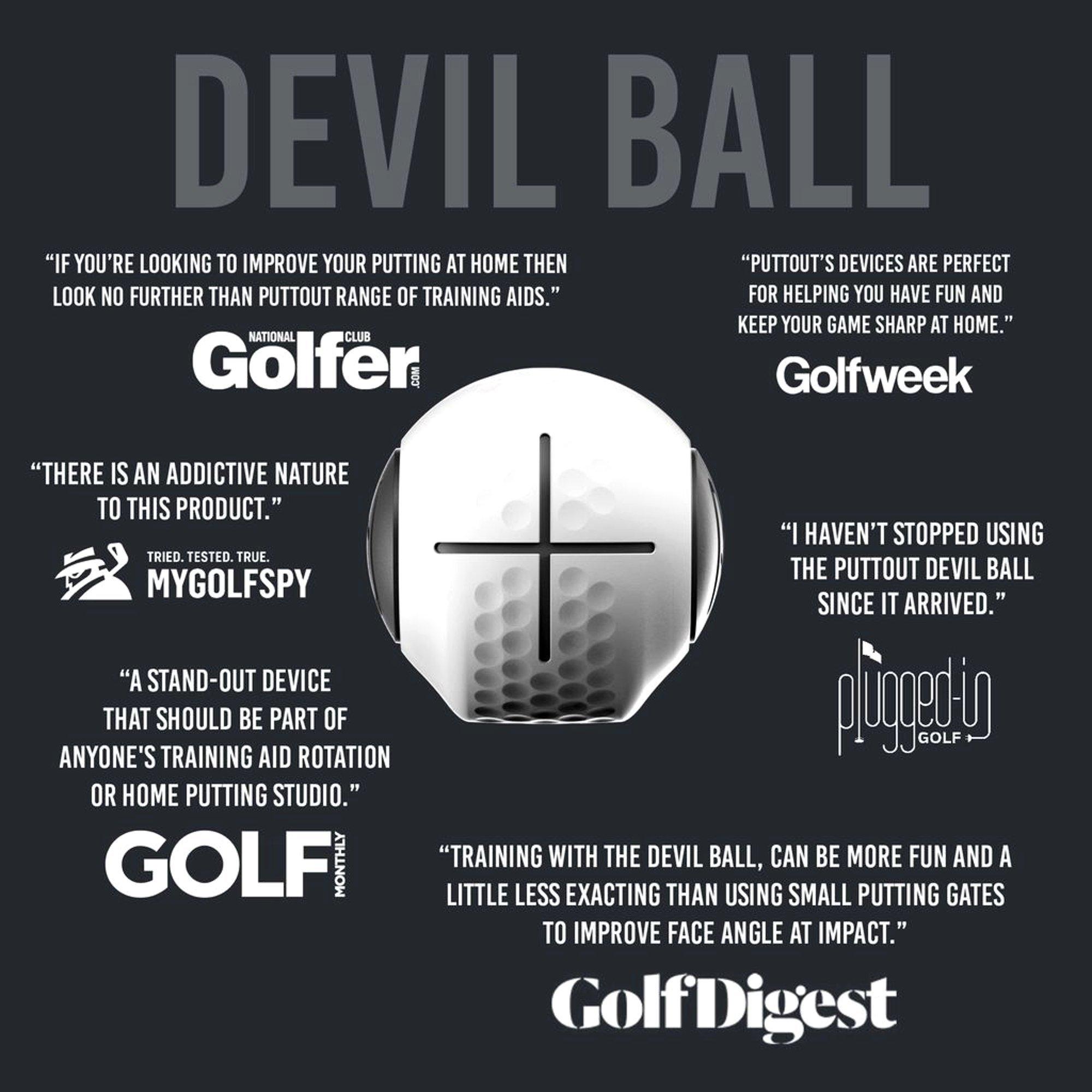 Devil Golf Ball