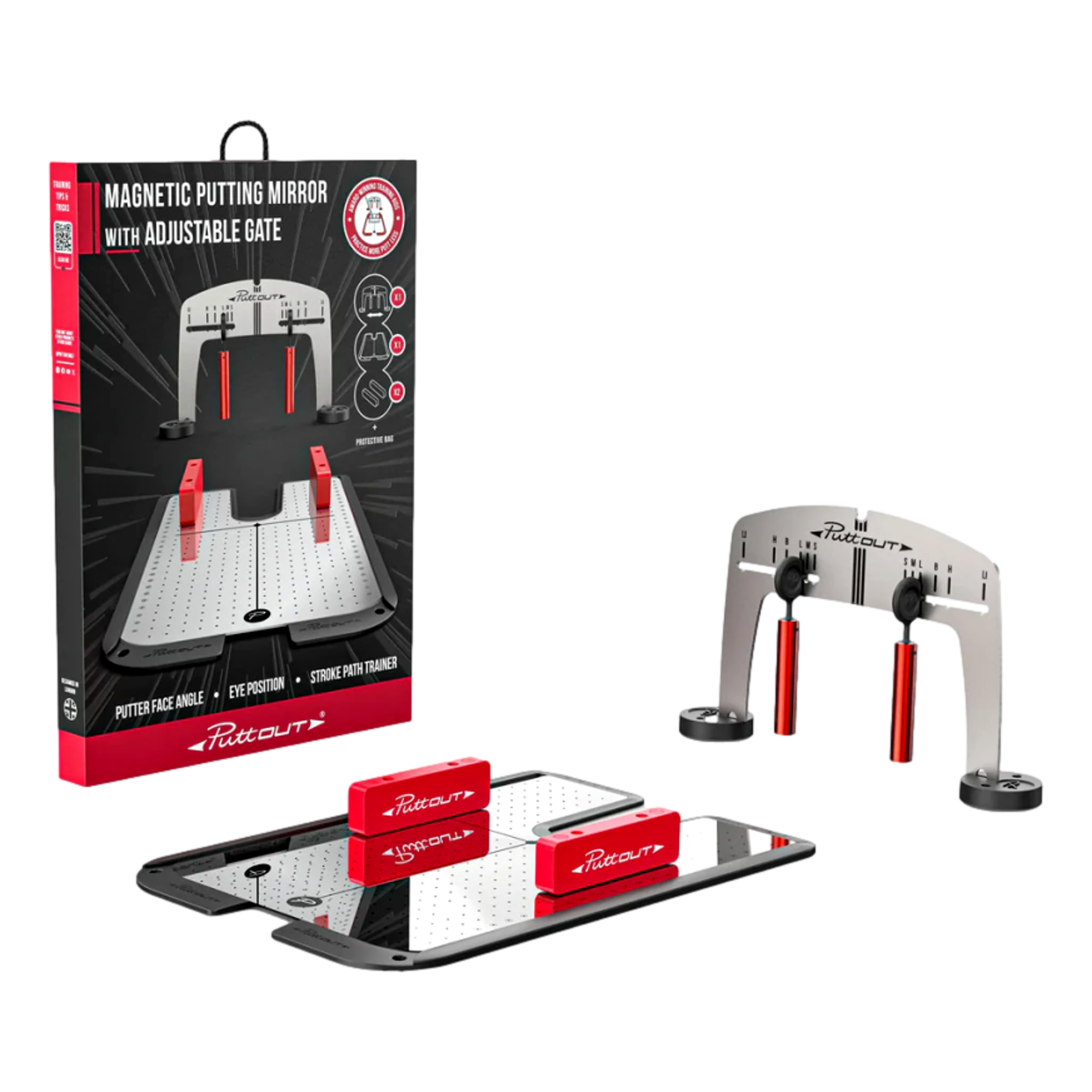 Magentic Putting Mirror with Gate