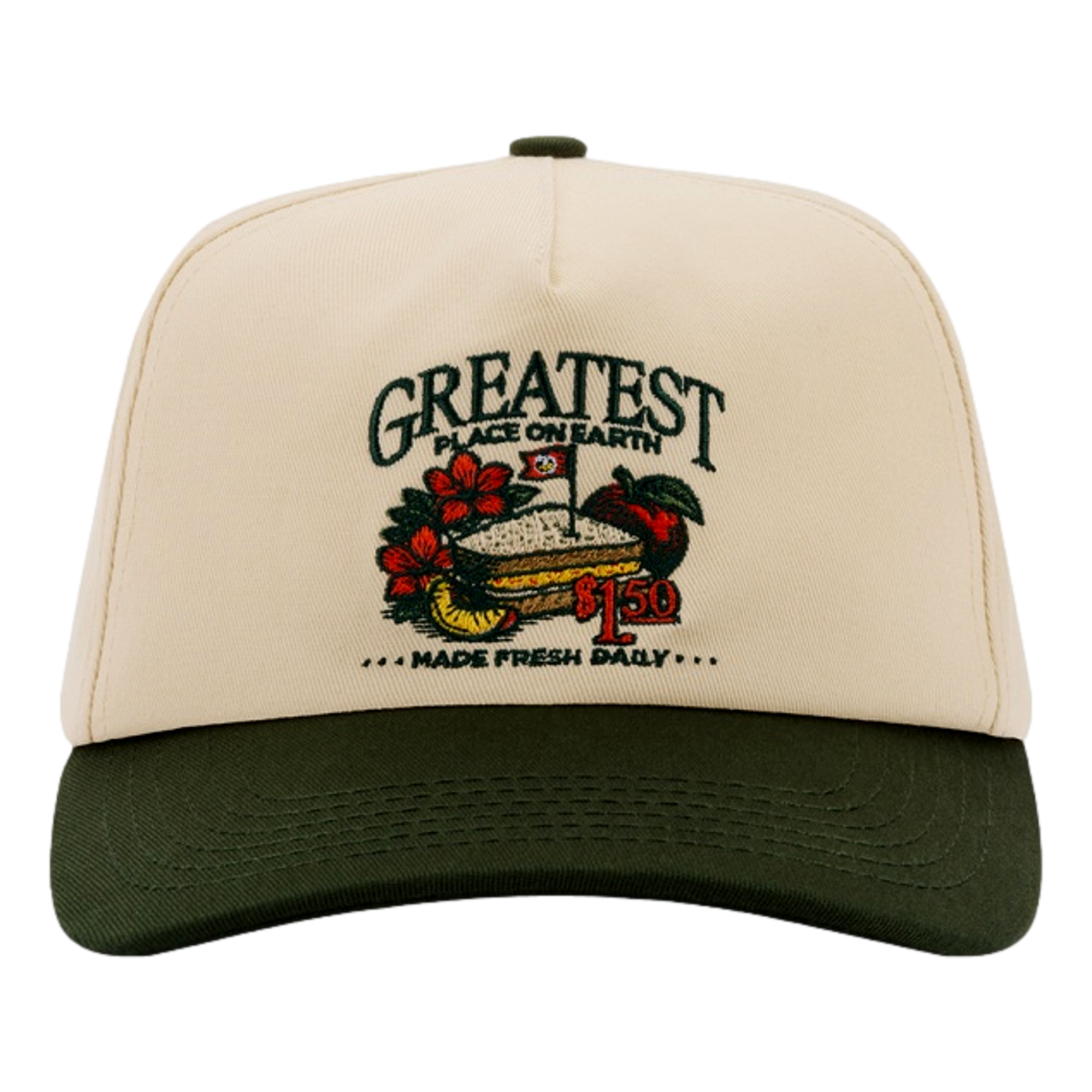 Greatest Place On Earth Snapback Golf Hat