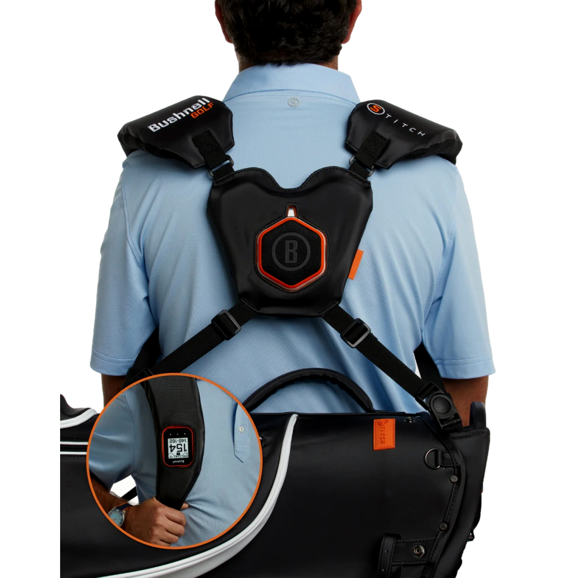 Stitch Link Bushnell Double Golf Bag Strap | PGA TOUR Superstore