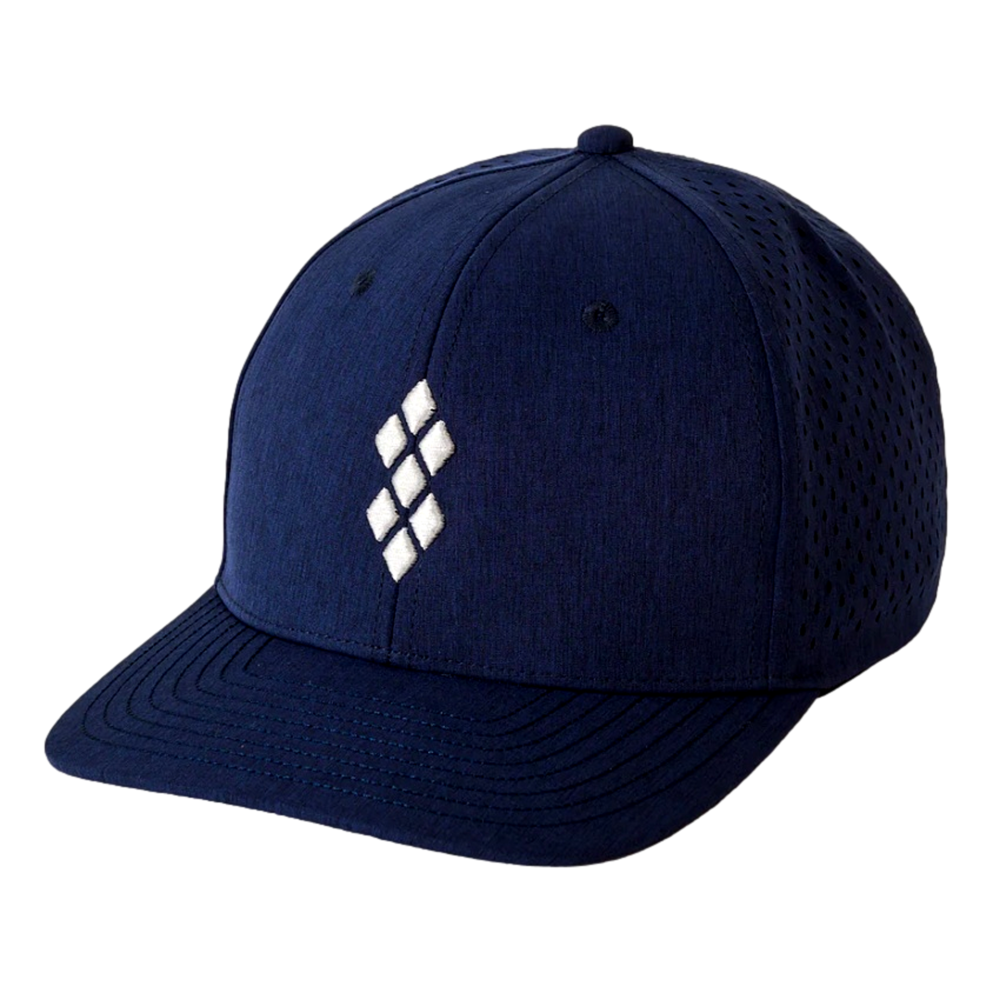 7Diamonds Perf Navy Golf Hat
