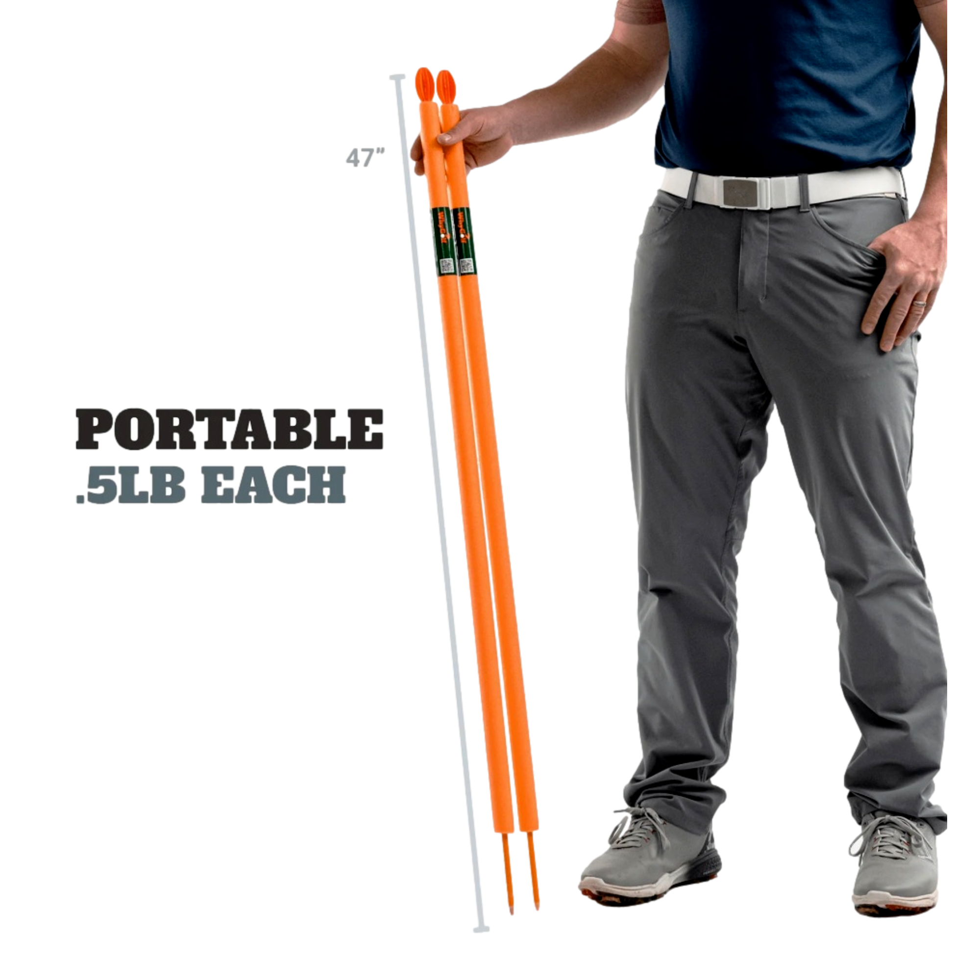 Padded Alignment Rods Training Aid