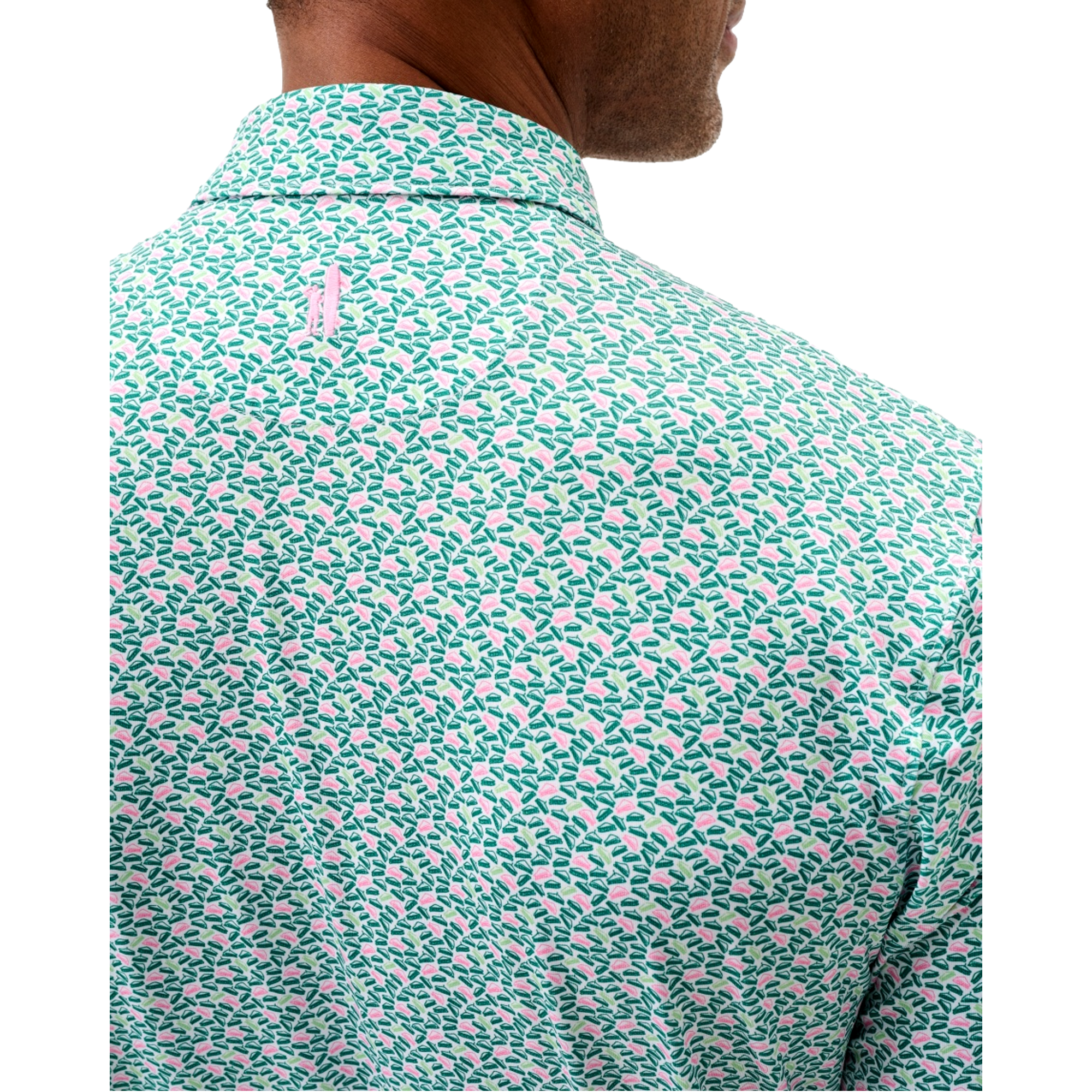 Pimento Performance Men's Golf Polo Shirt