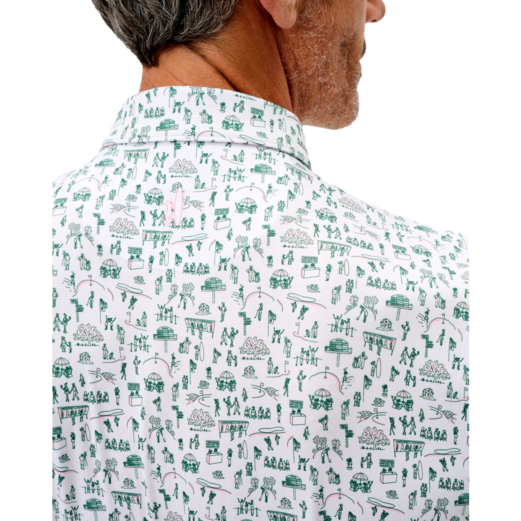 The Gallery Performance Jersey Men's Golf Polo Shirt