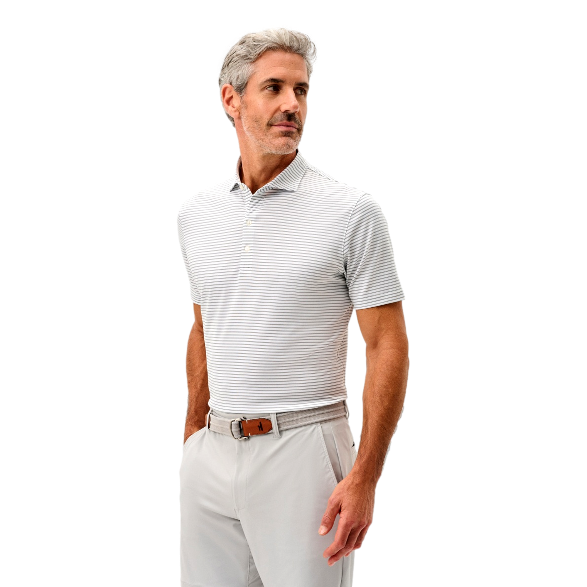 Michael Performance Jersey Men Golf Polo Shirt