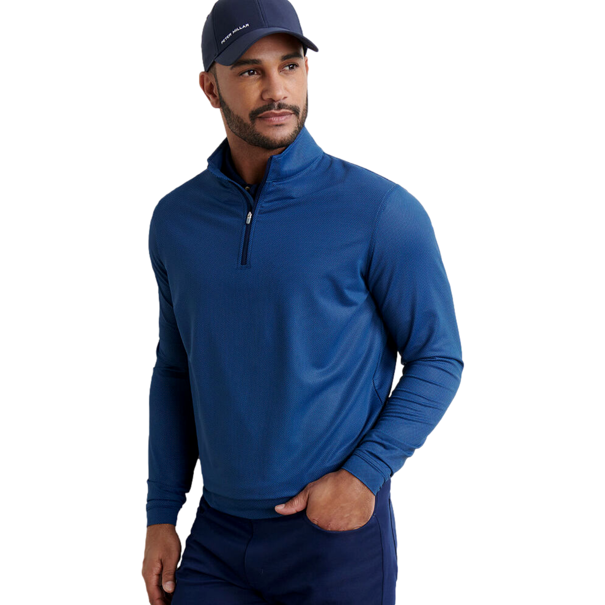 Perth Birdseye Men's Golf Quarter Zip