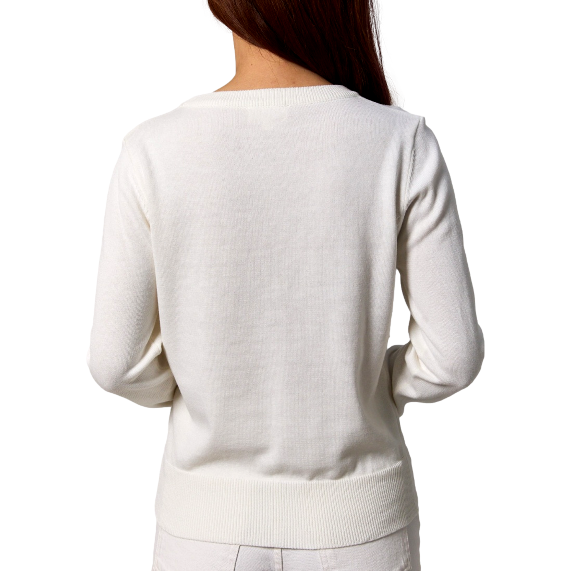 Caddie Crewneck Women's Golf Sweater