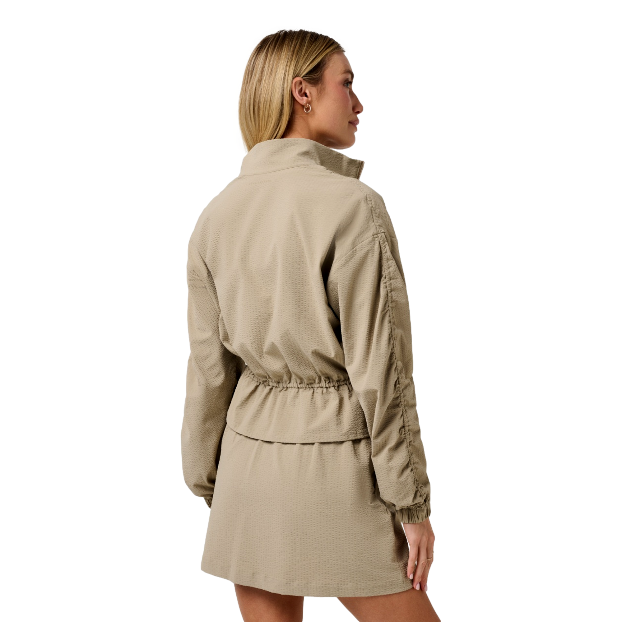 BreezeBlend Timeless Full Zip Women's Golf Jacket
