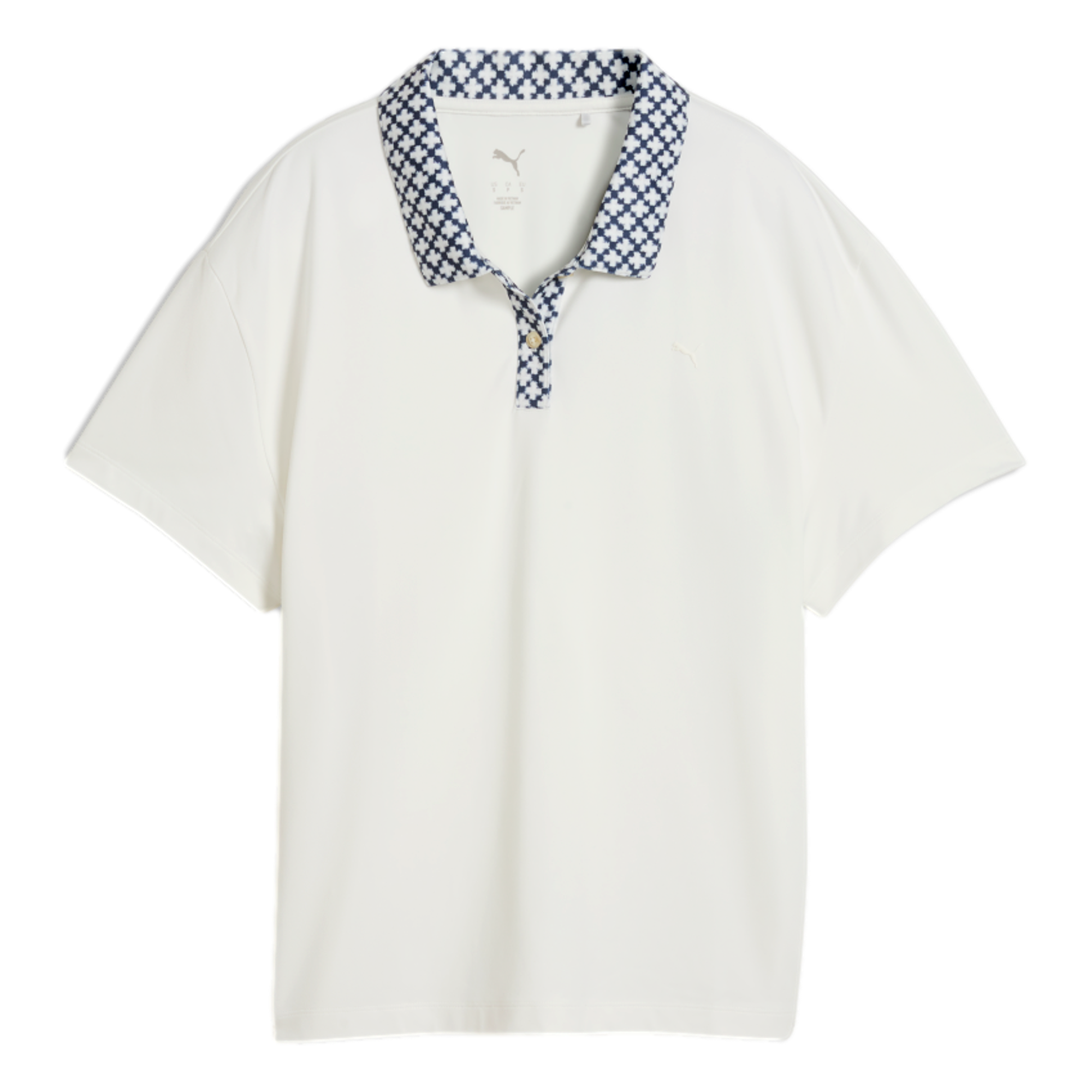 Ezra Solid Women's Short Sleeve Golf Polo Shirt