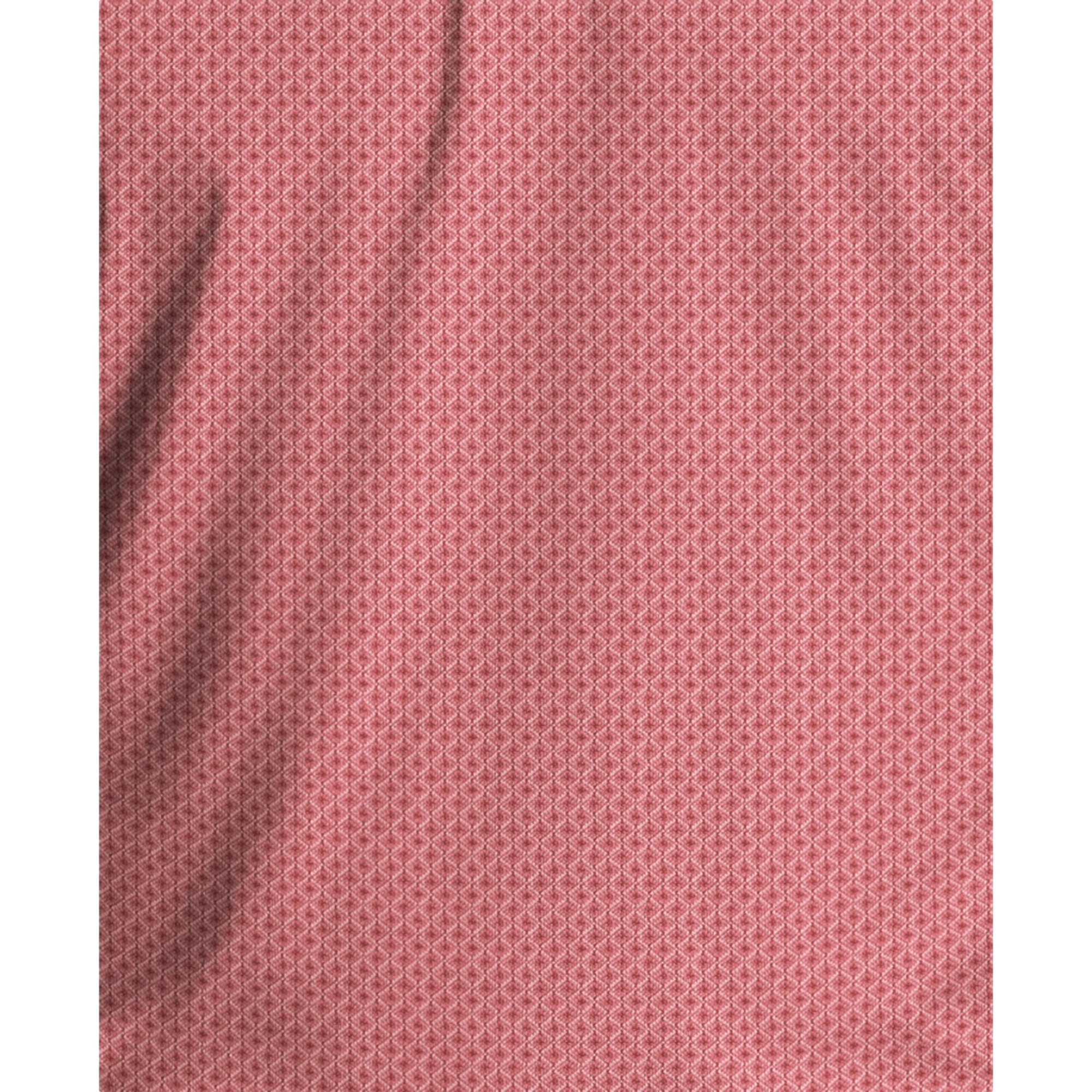 Micro Argyle Jacquard Men's Golf Polo Shirt