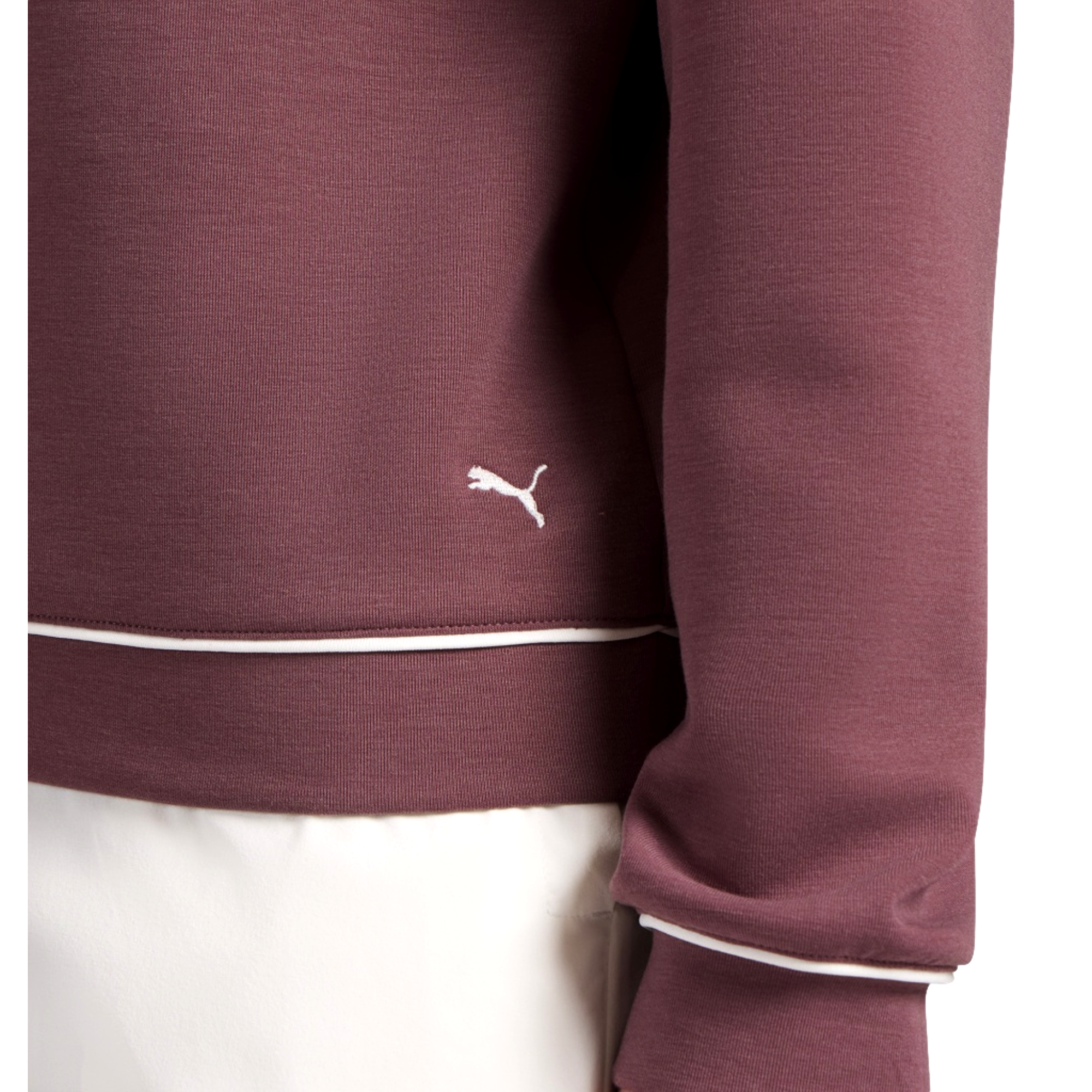 Cloudspun Fleece Women's V-Neck Golf Sweater
