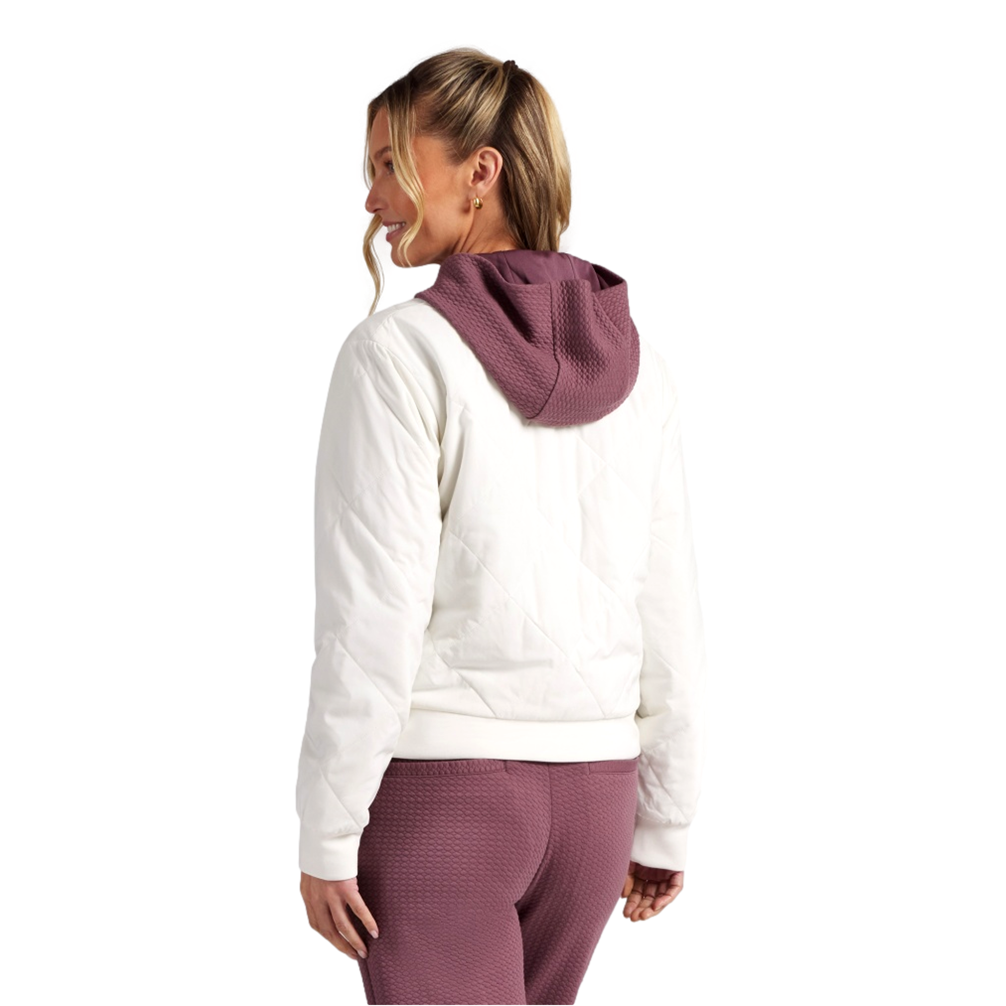 Quilted Insulated Women's Golf Jacket