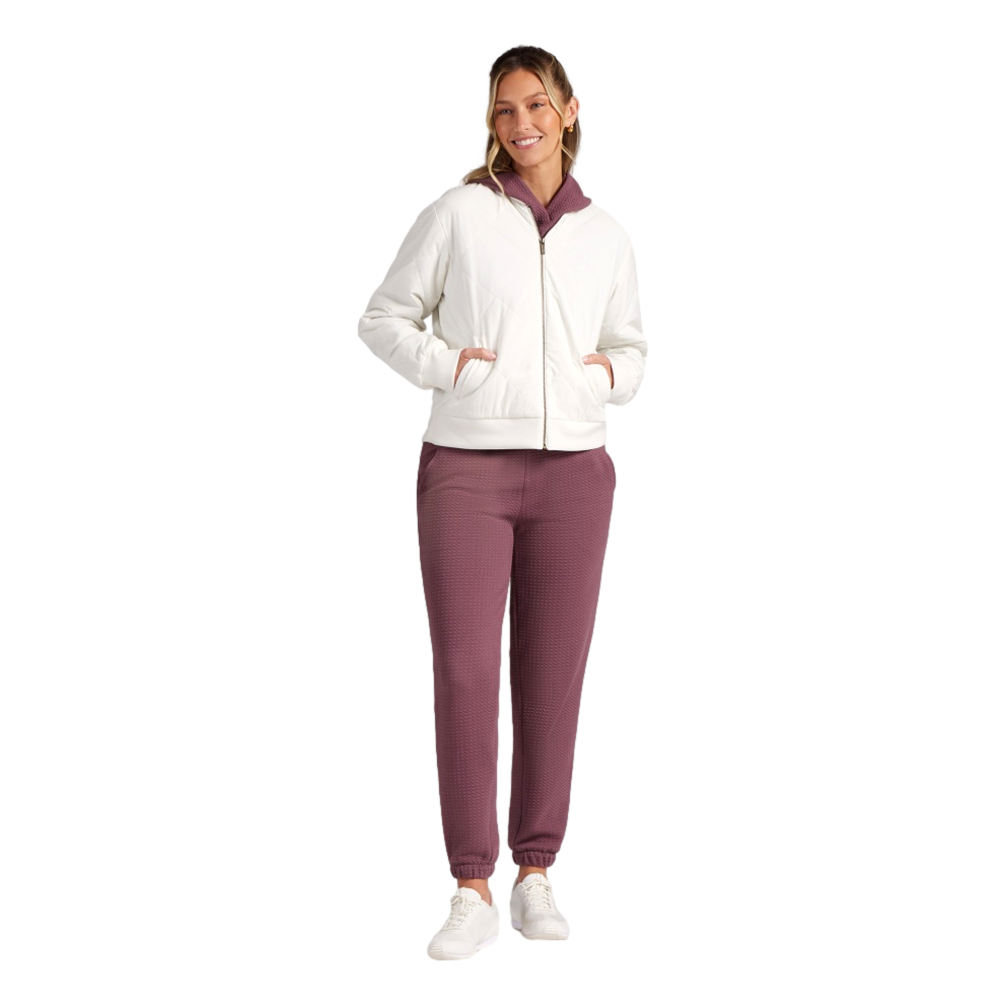 Quilted Insulated Women's Golf Jacket