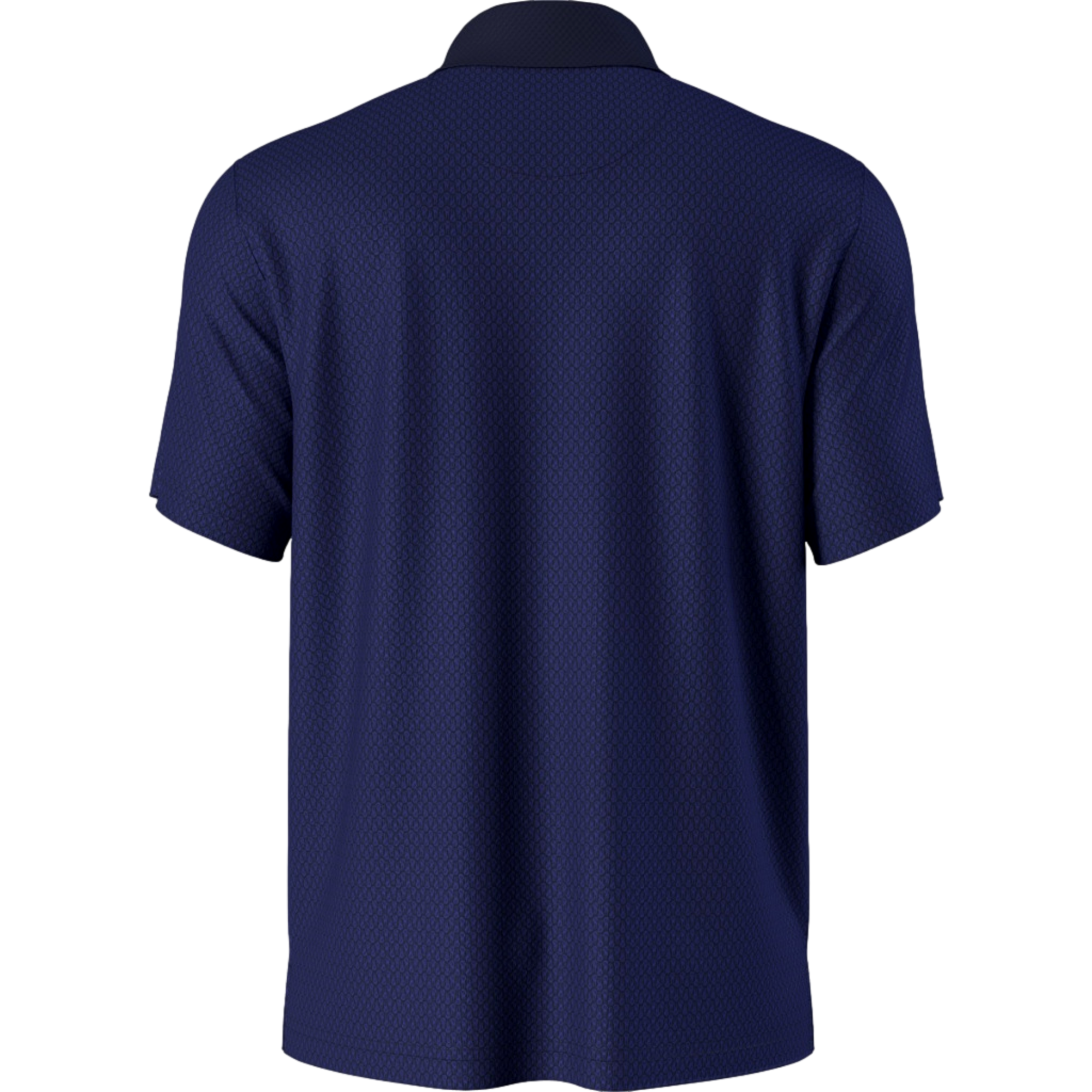 Novelty Geo Color Block Men's Golf Polo Shirt