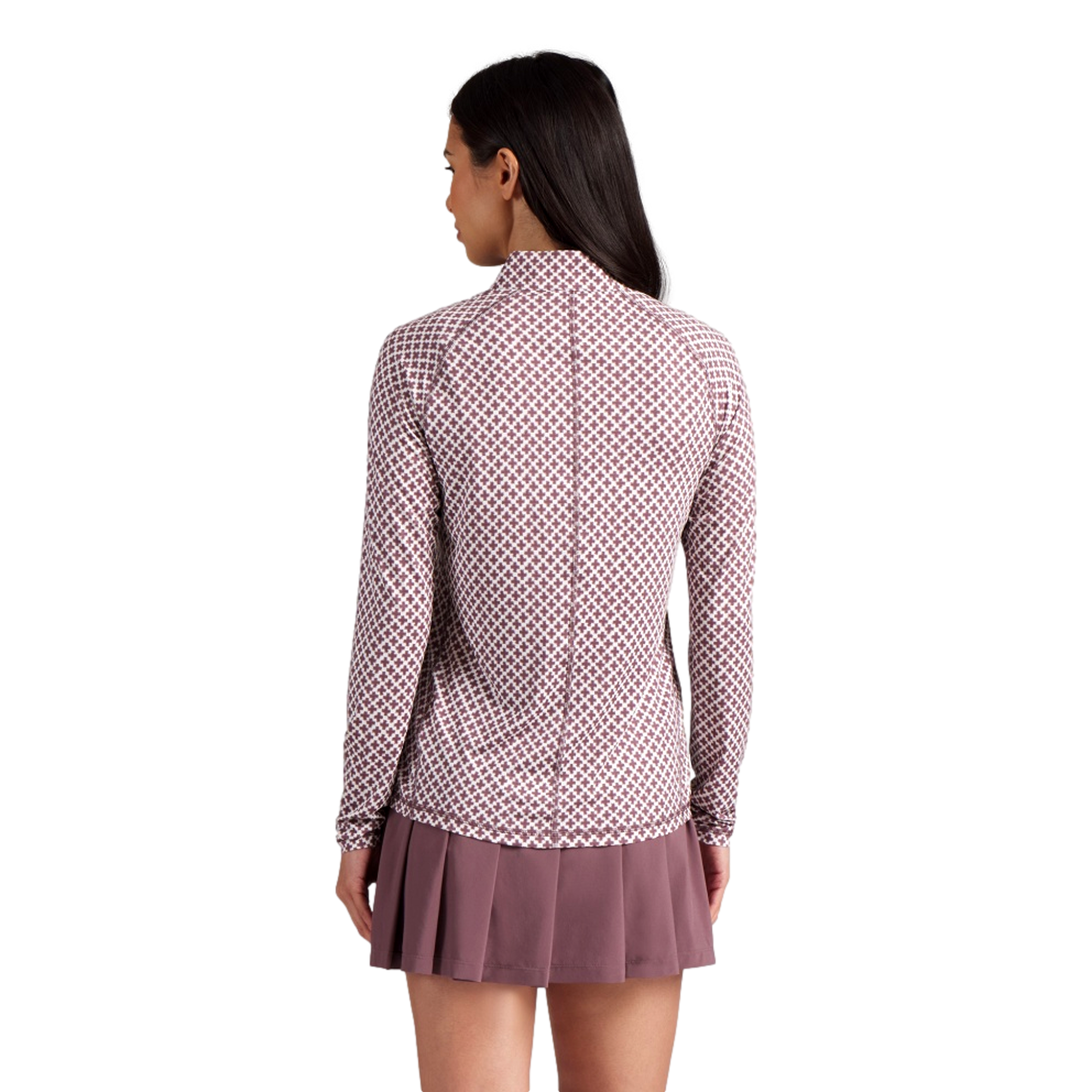 UV Club Print Women's Golf Quarter Zip