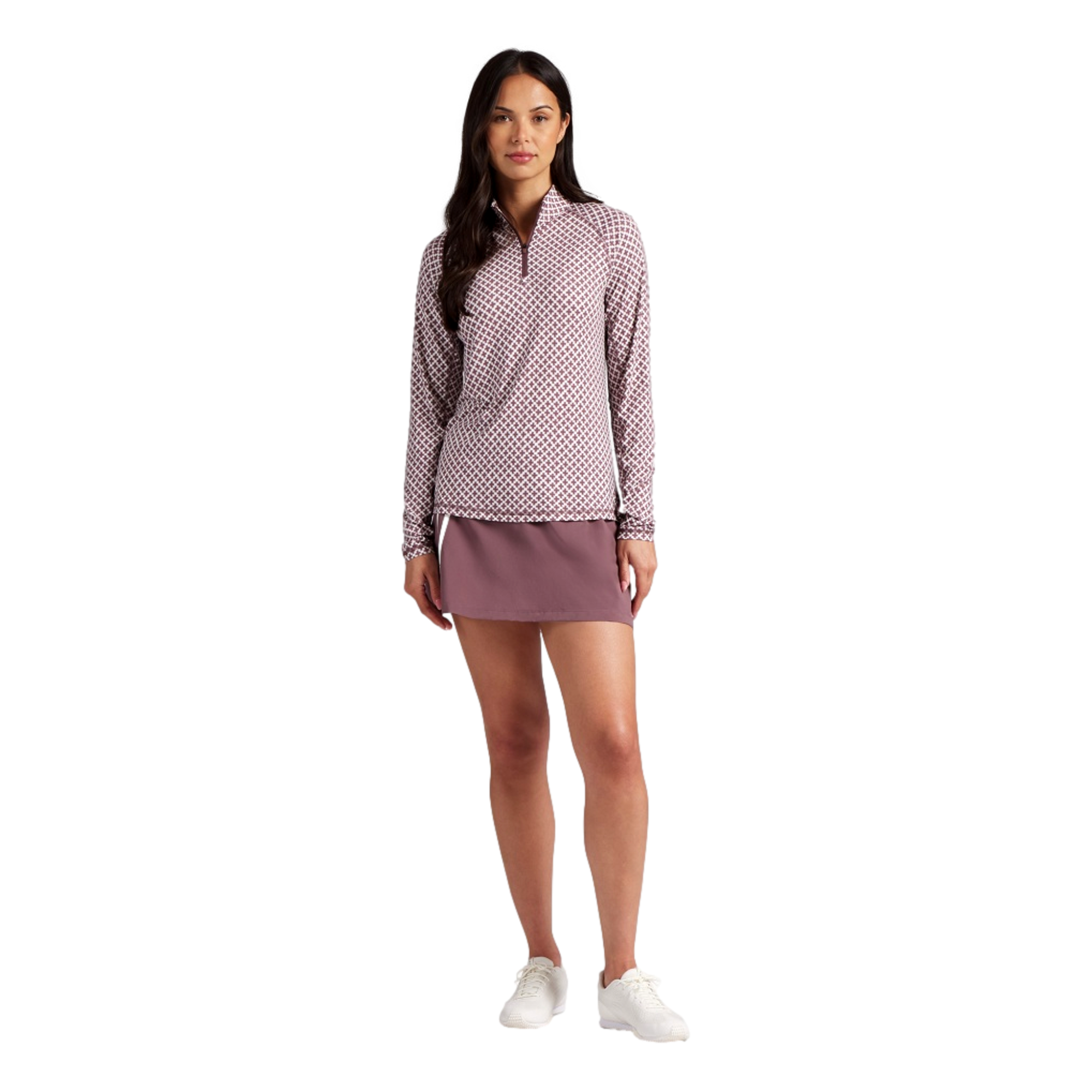 UV Club Print Women's Golf Quarter Zip