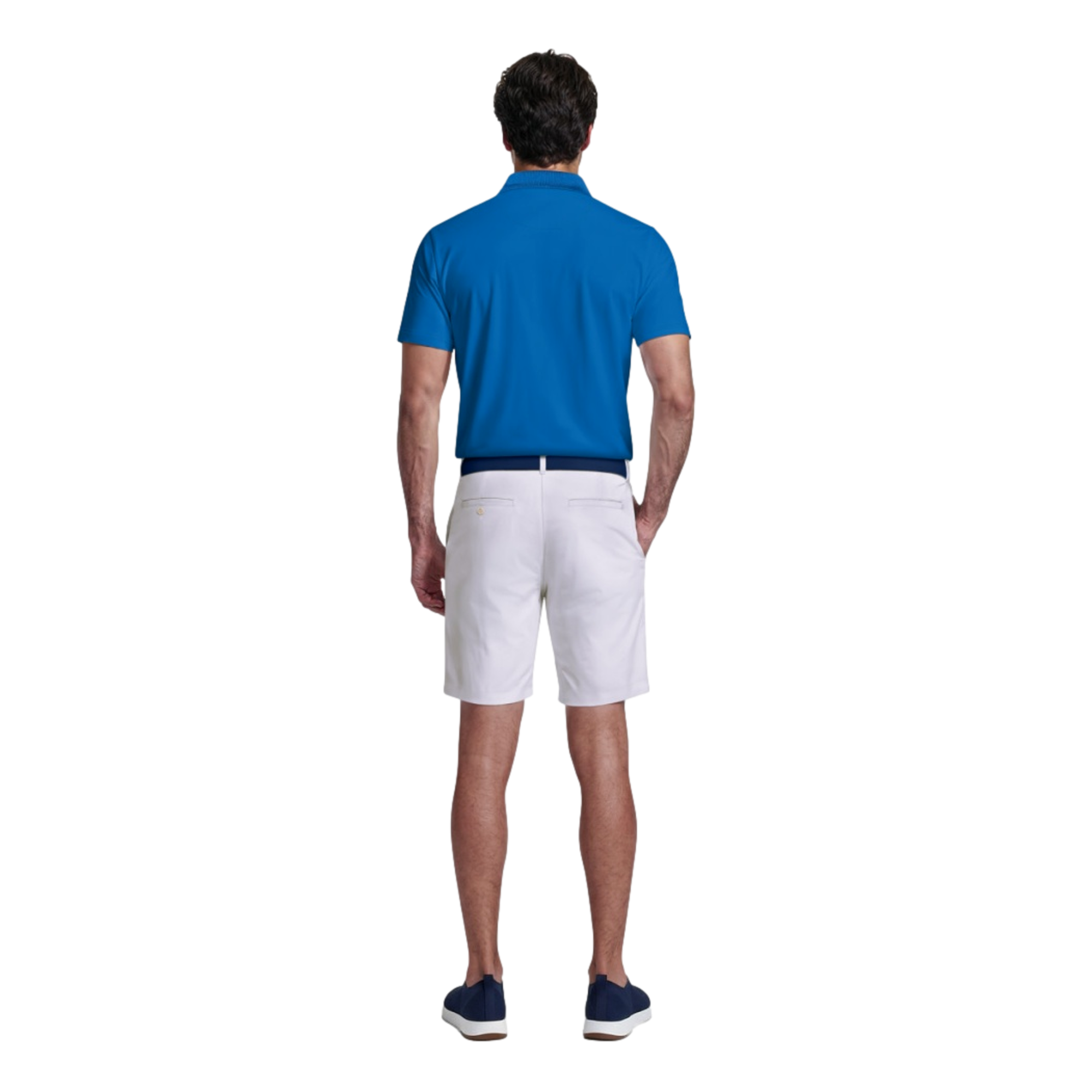 Performance Active Wasit Flat Front Men's 7" Golf Shorts