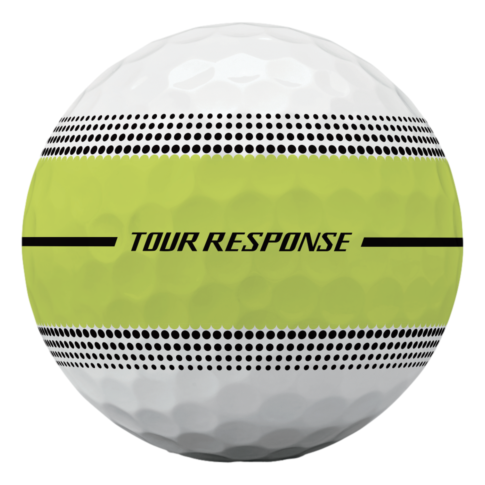 Tour Response Yellow Stripe 2026 Golf Ball