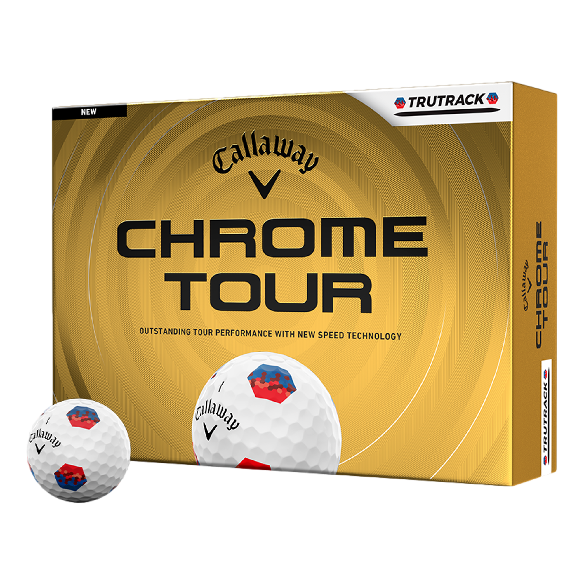 Chrome Tour TruTrack 2026 Golf Balls