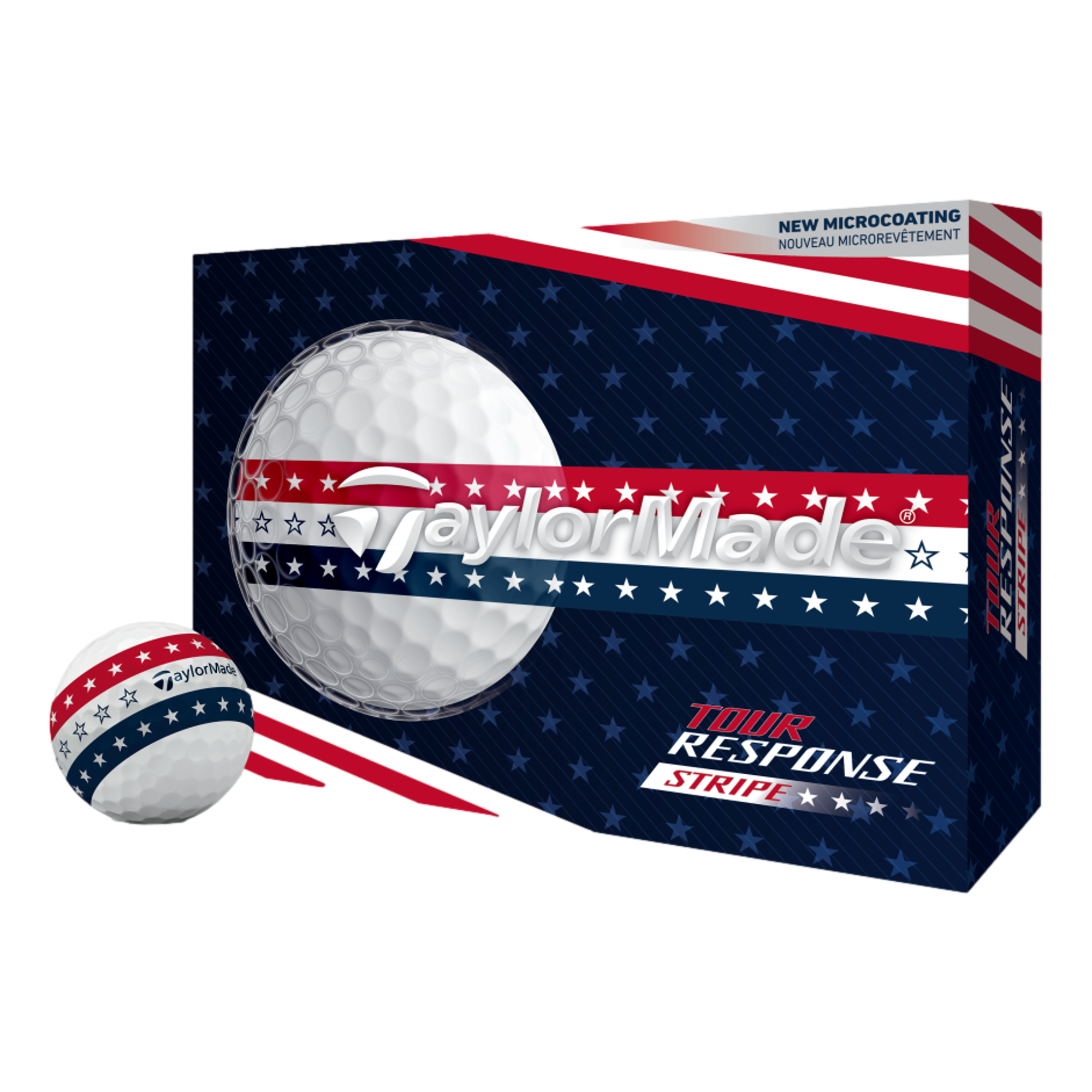 Tour Response Stripe USA 2026 Golf Balls
