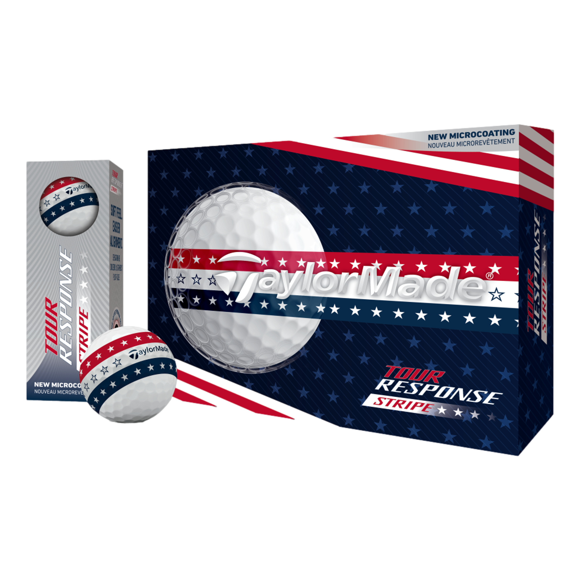 Tour Response Stripe USA 2026 Golf Balls