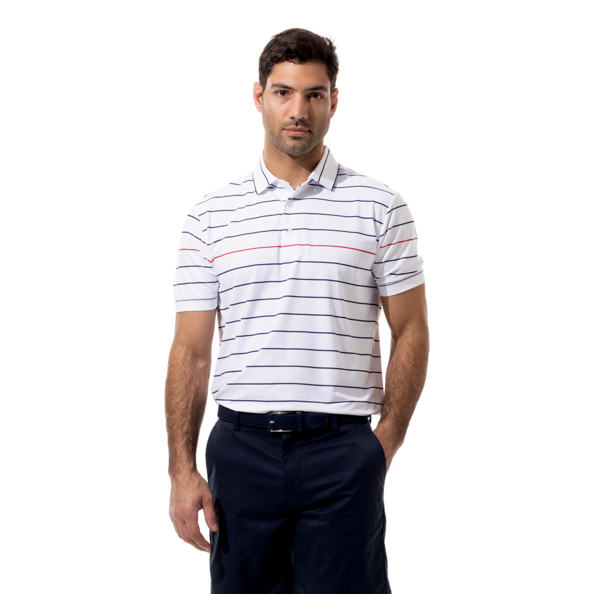 SolTek ICE Men's Short Sleeve Golf Polo Shirt