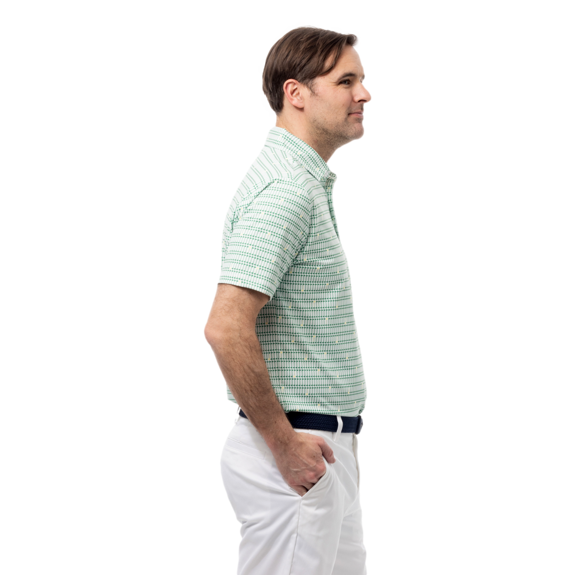 SolTek ICE Men's Short Sleeve Golf Polo Shirt