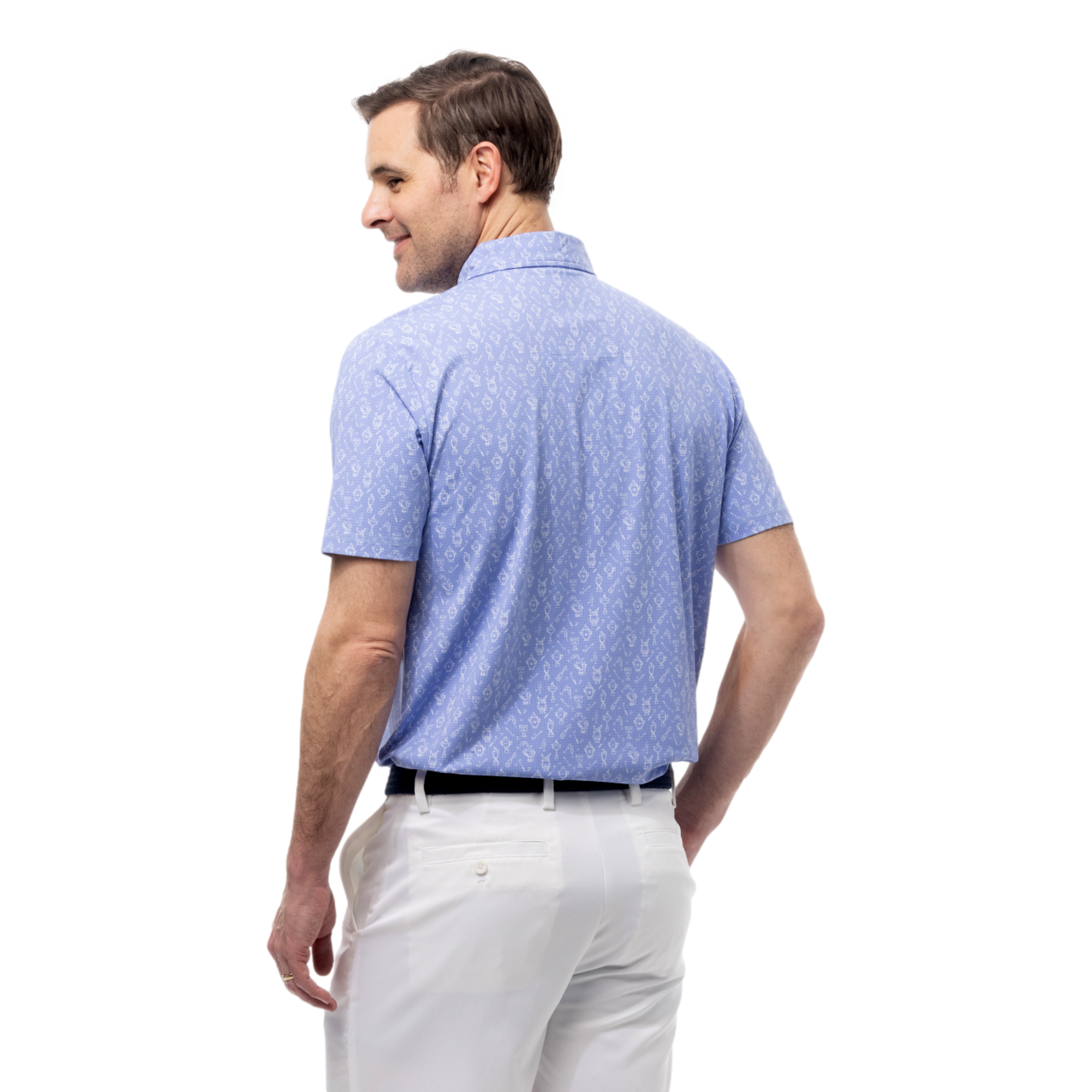Solair Men's Short Sleeve Golf Polo Shirt
